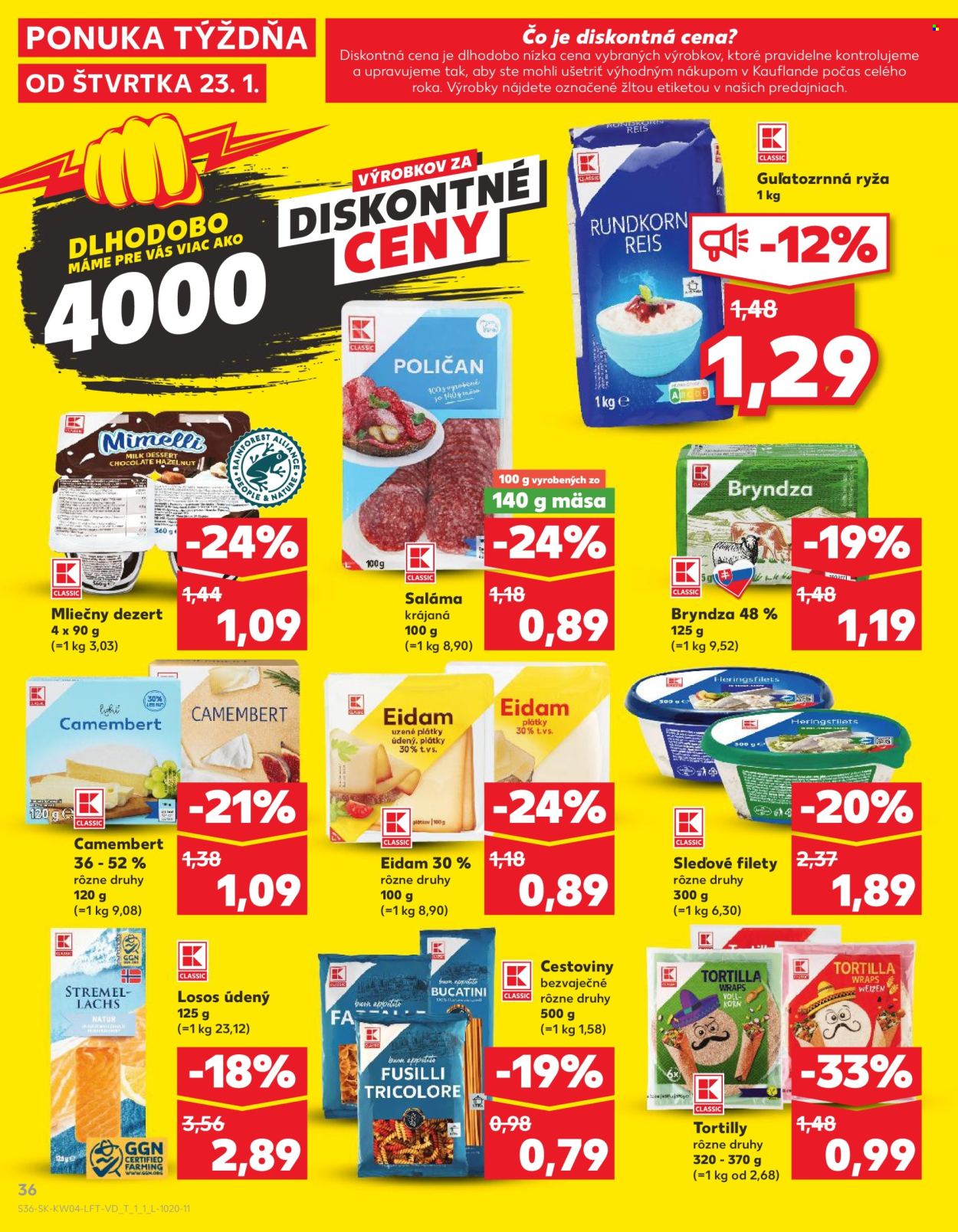 Leták Kaufland - 23.1.2025 - 29.1.2025. Strana 36