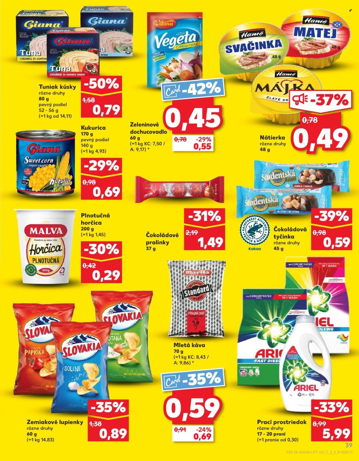 Leták Kaufland - 23.1.2025 - 29.1.2025. Strana 39
