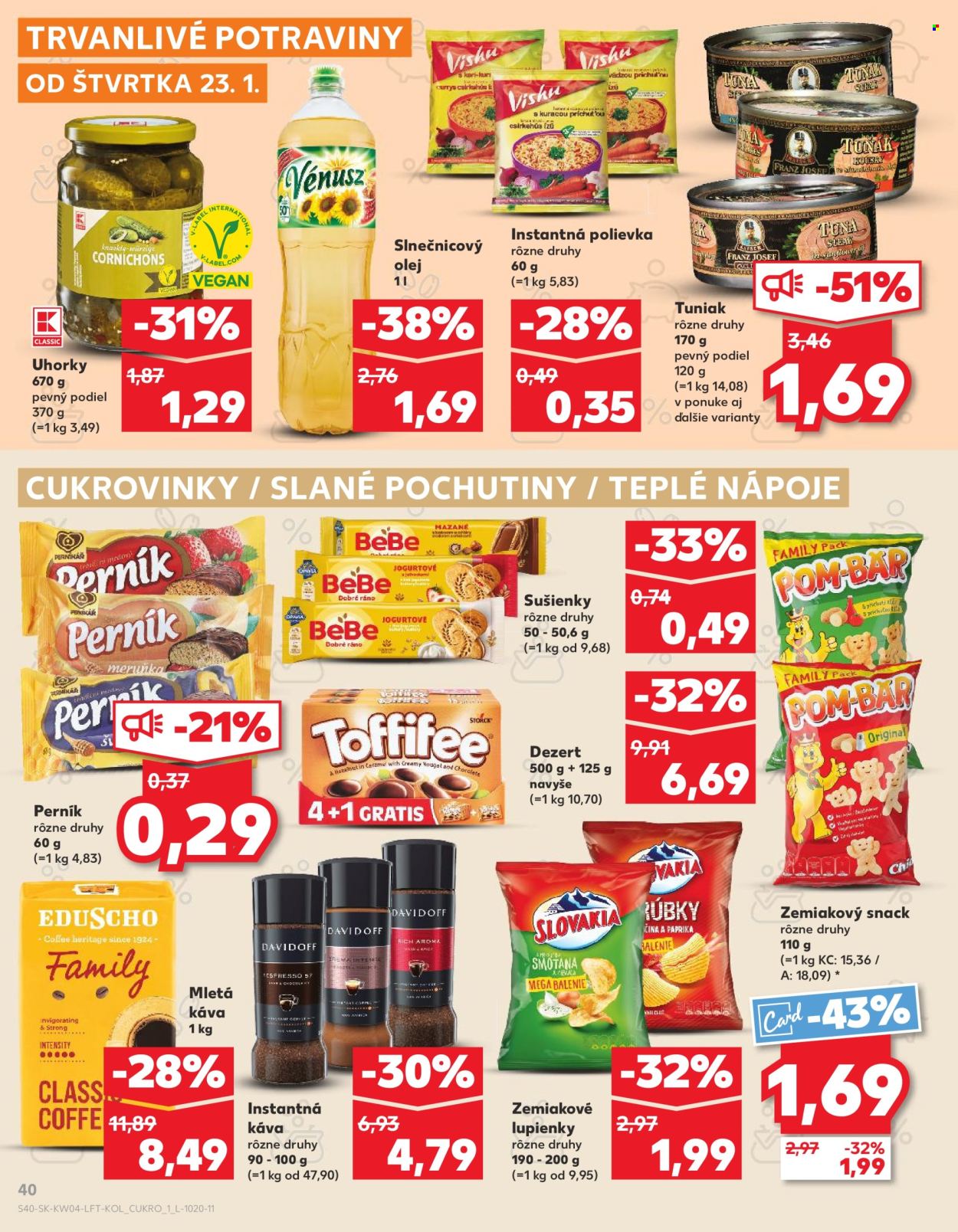Leták Kaufland - 23.1.2025 - 29.1.2025. Strana 40
