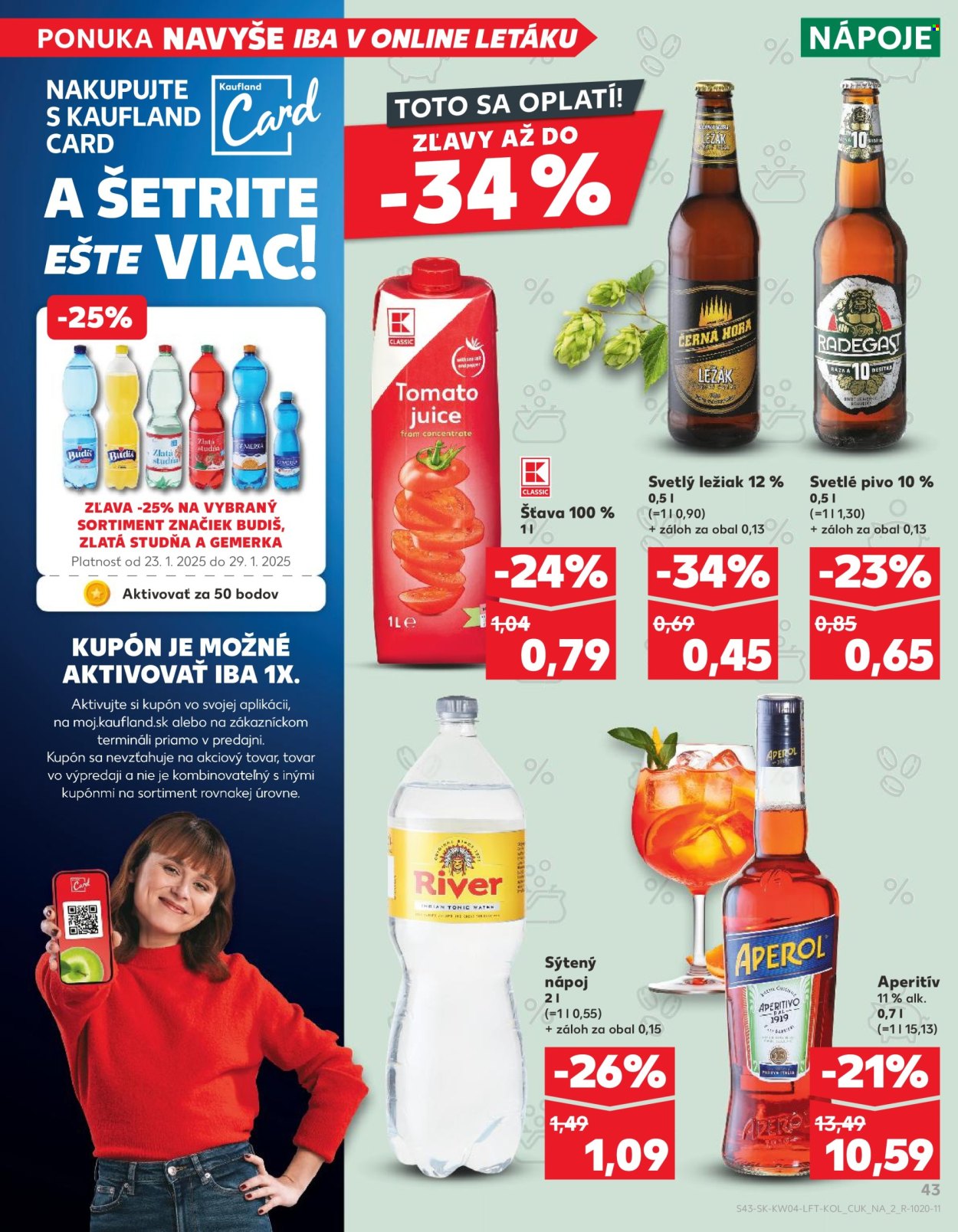 Leták Kaufland - 23.1.2025 - 29.1.2025. Strana 43
