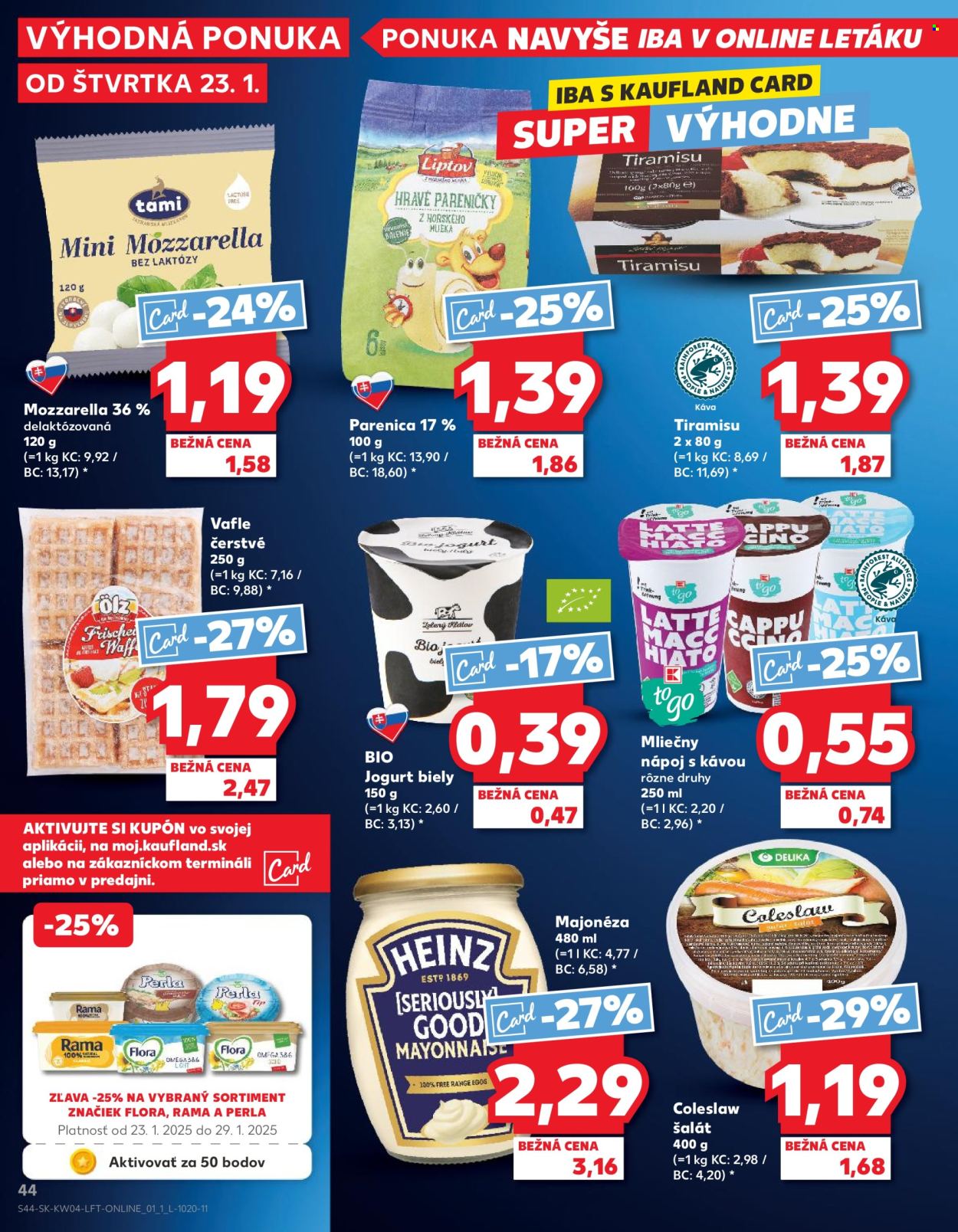 Leták Kaufland - 23.1.2025 - 29.1.2025. Strana 44