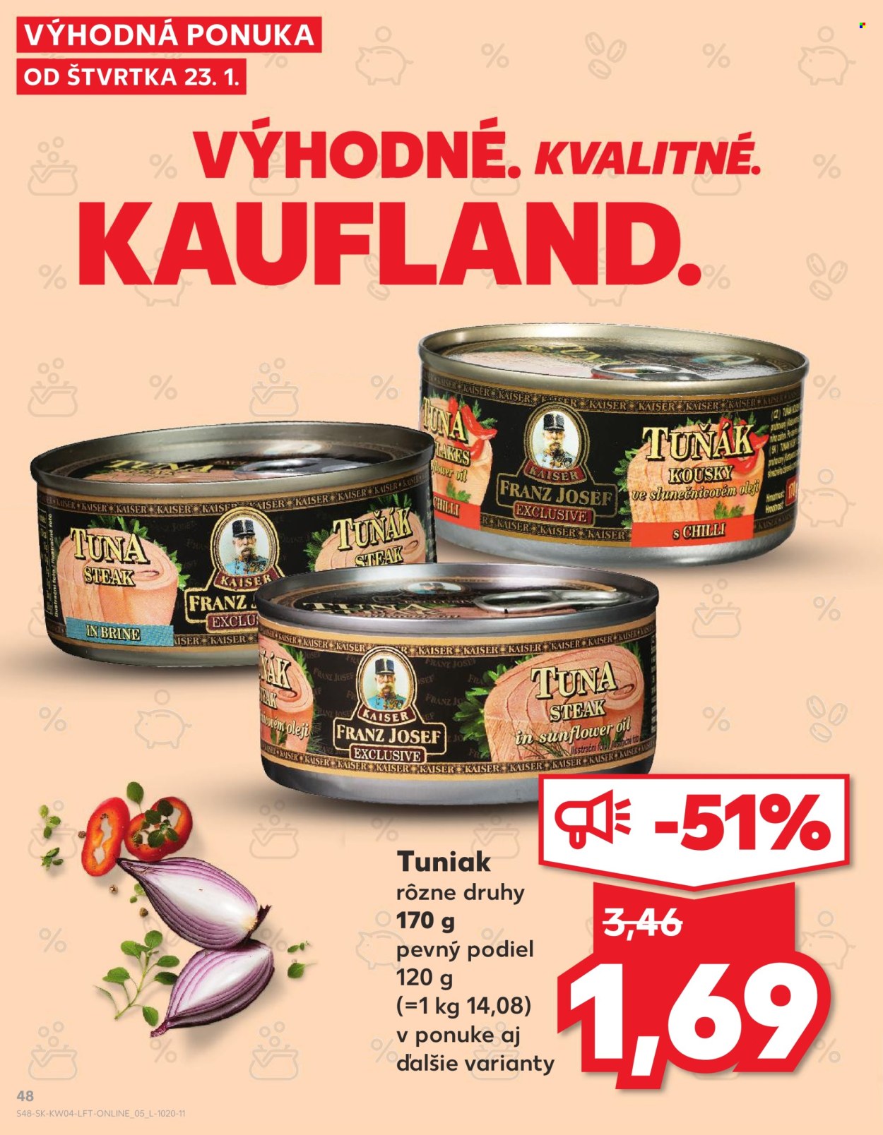 Leták Kaufland - 23.1.2025 - 29.1.2025. Strana 48