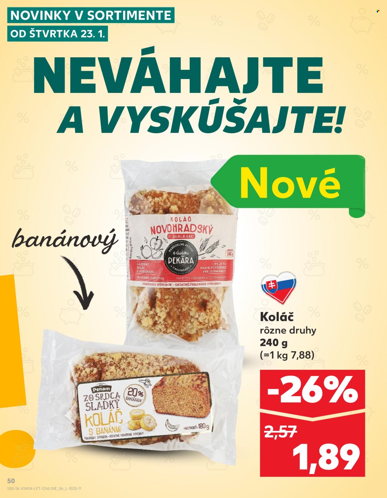 Leták Kaufland - 23.1.2025 - 29.1.2025. Strana 50
