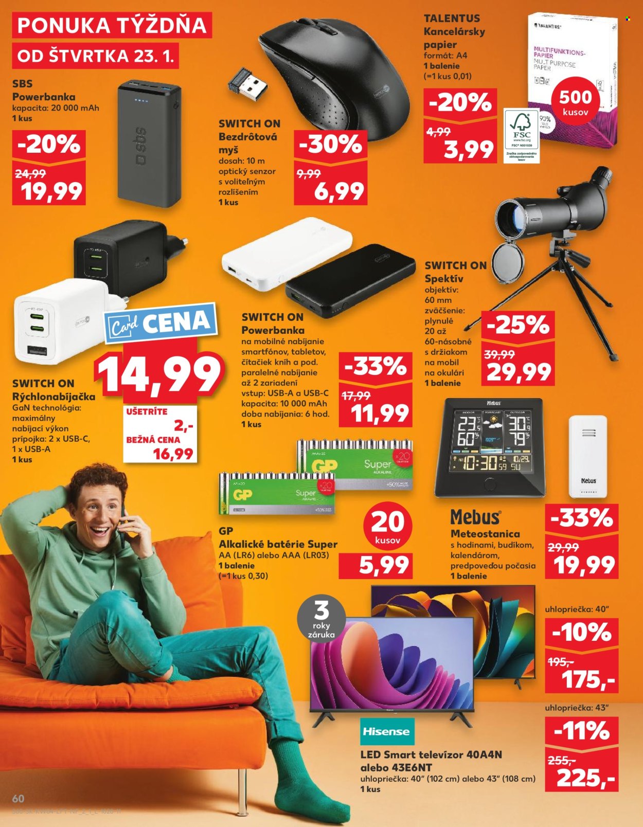 Leták Kaufland - 23.1.2025 - 29.1.2025. Strana 60