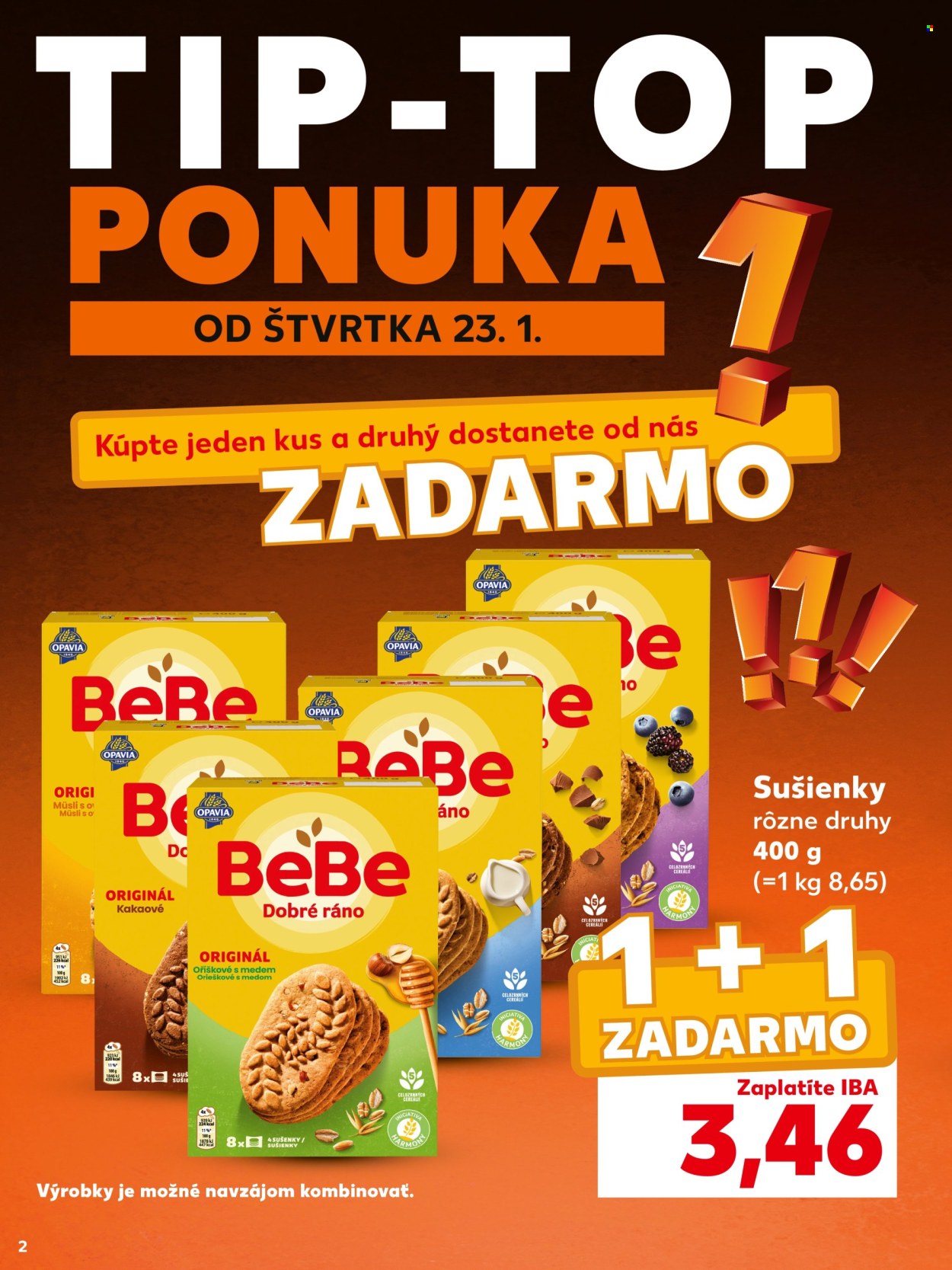 Leták Kaufland - 23.1.2025 - 29.1.2025. Strana 2