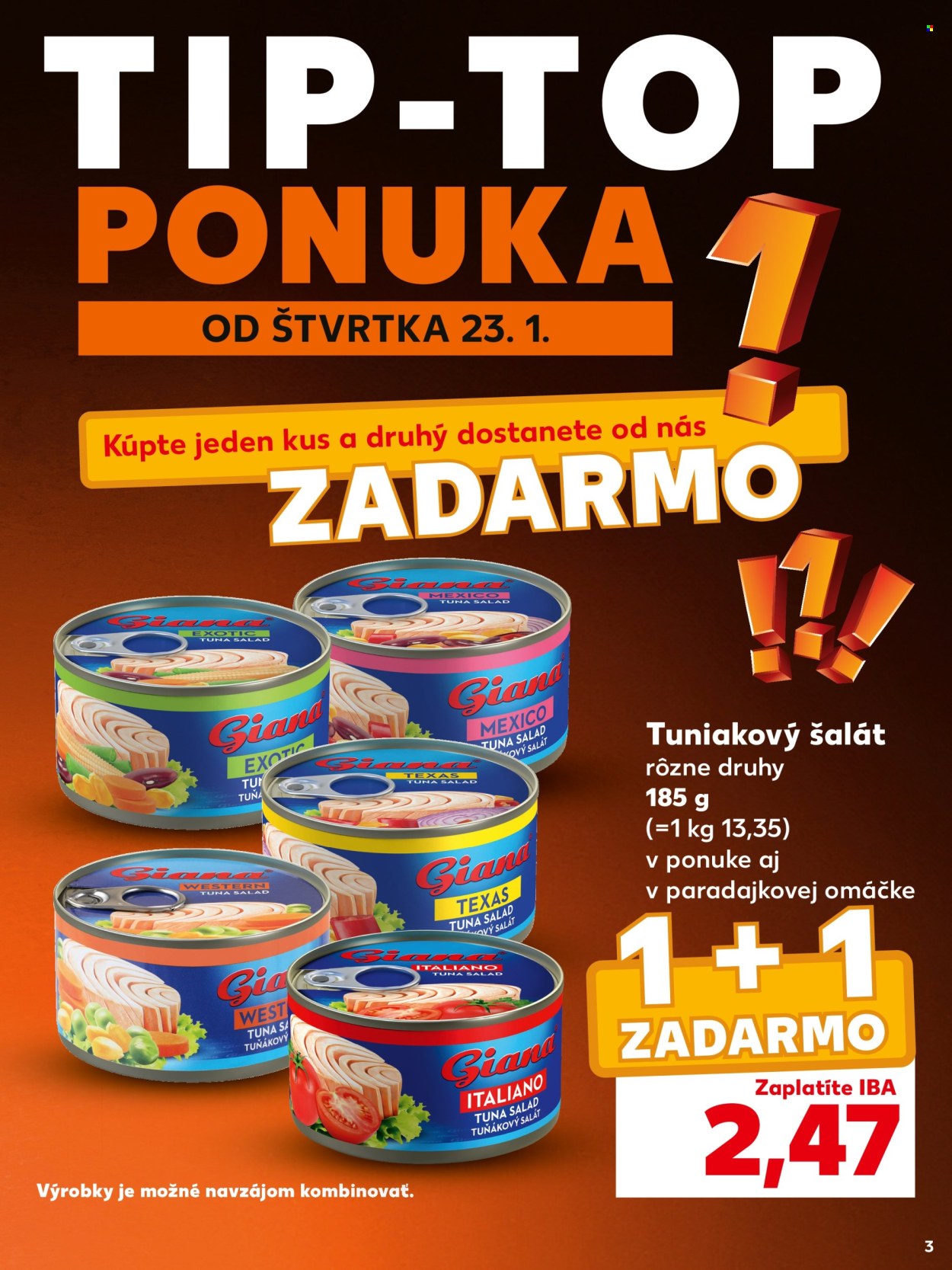 Leták Kaufland - 23.1.2025 - 29.1.2025. Strana 3