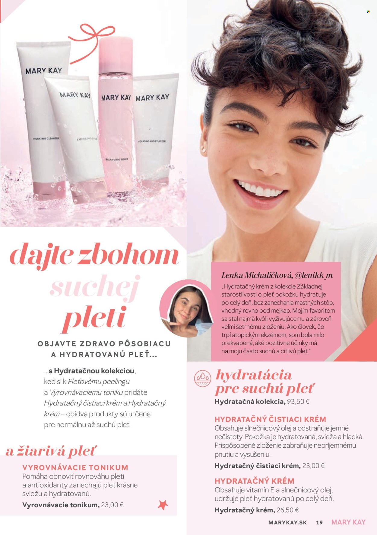 Leták Mary Kay. Strana 19