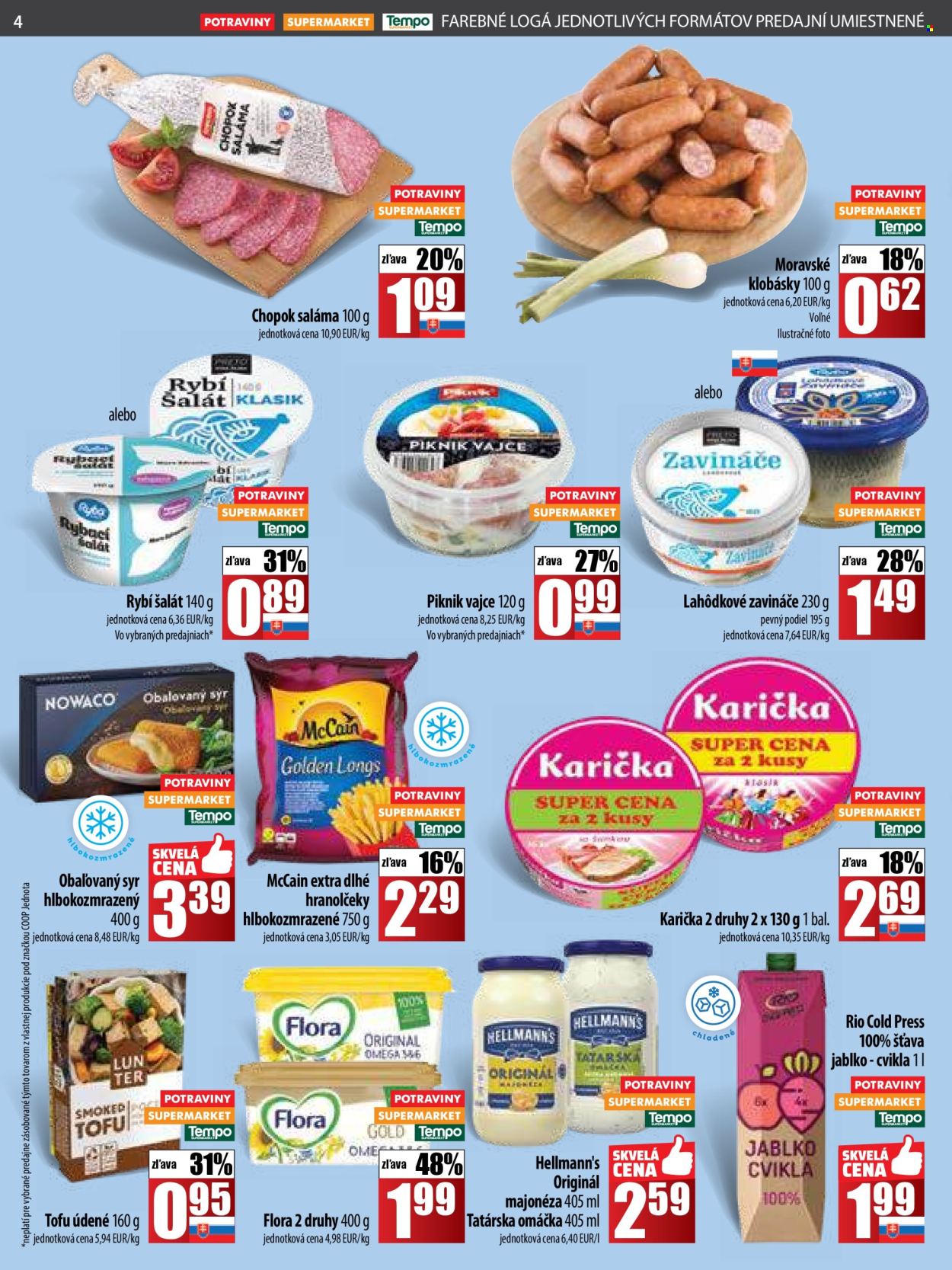 Leták COOP Jednota - 23.1.2025 - 29.1.2025. Strana 4