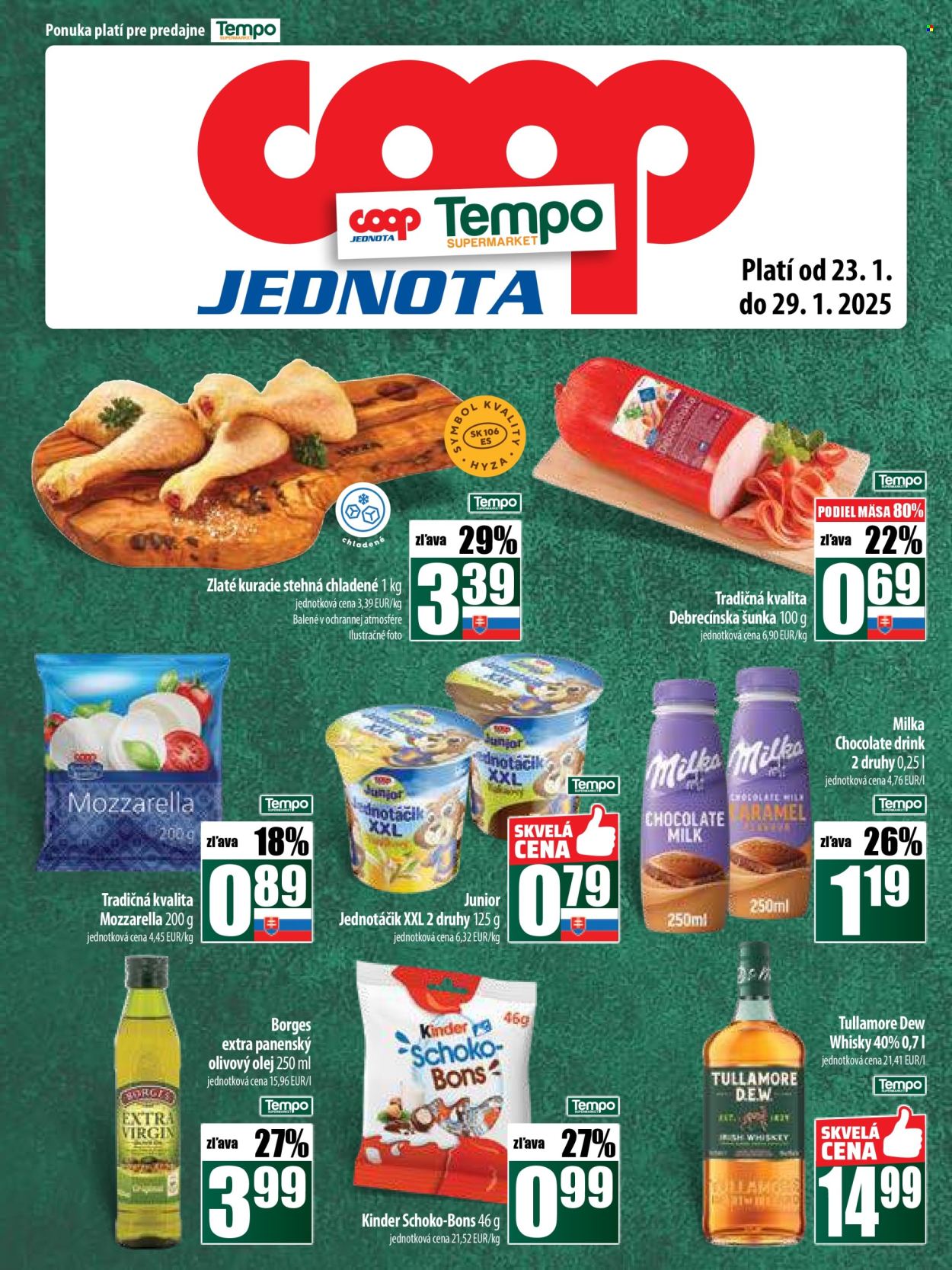 Leták COOP Jednota - 23.1.2025 - 29.1.2025. Strana 21