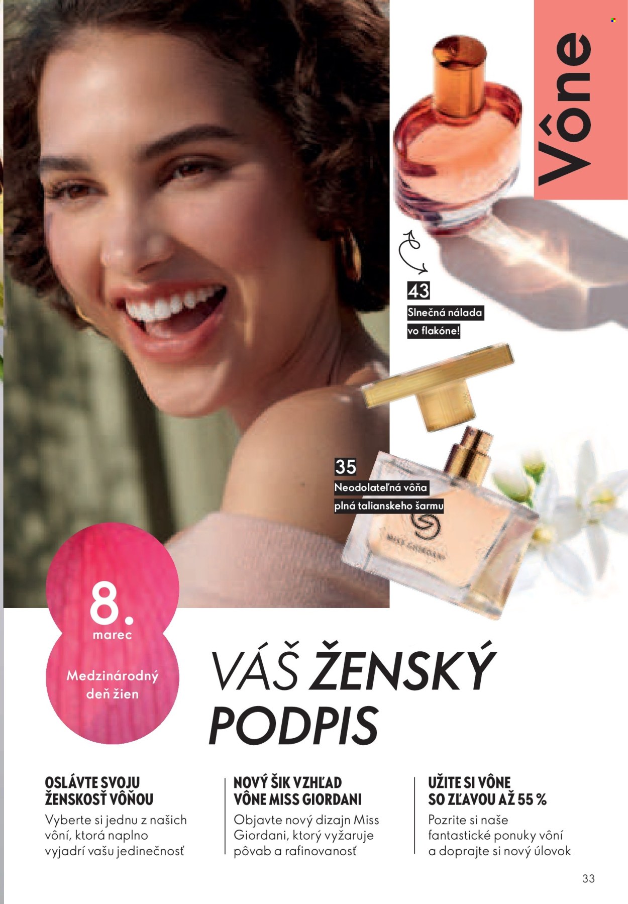 Leták Oriflame - 9.2.2025 - 1.3.2025. Strana 35