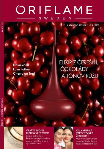 Leták Oriflame - 9.2.2025 - 1.3.2025.