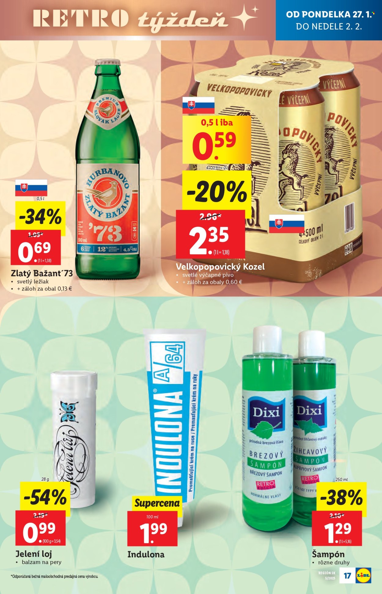 Leták Lidl - 27.1.2025 - 2.2.2025. Strana 21