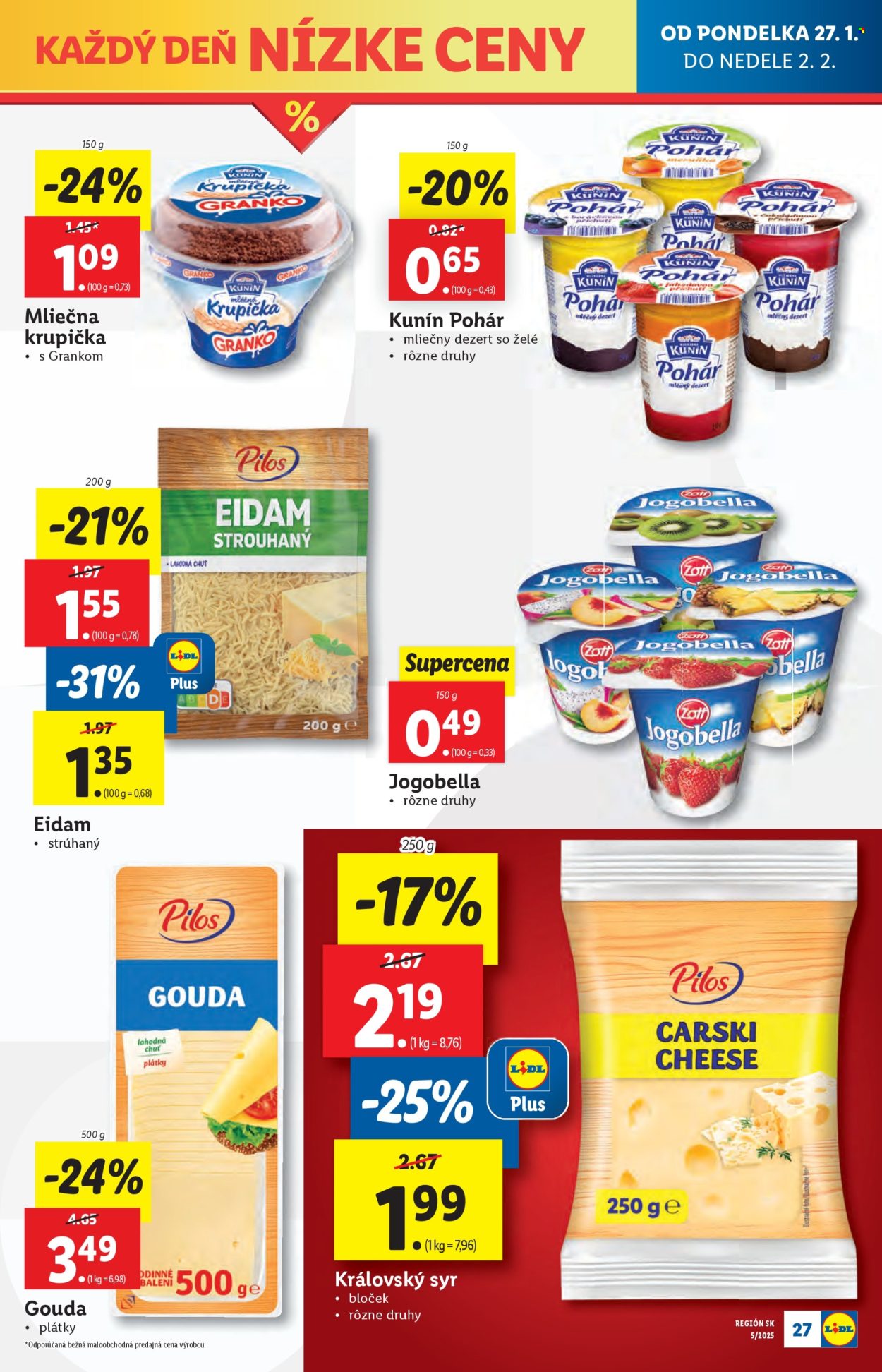 Leták Lidl - 27.1.2025 - 2.2.2025. Strana 31