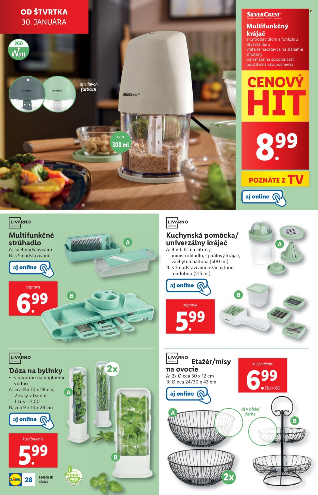 Leták Lidl. Strana 30