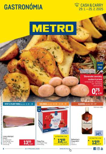 Leták Metro - 29.1.2025 - 25.2.2025.