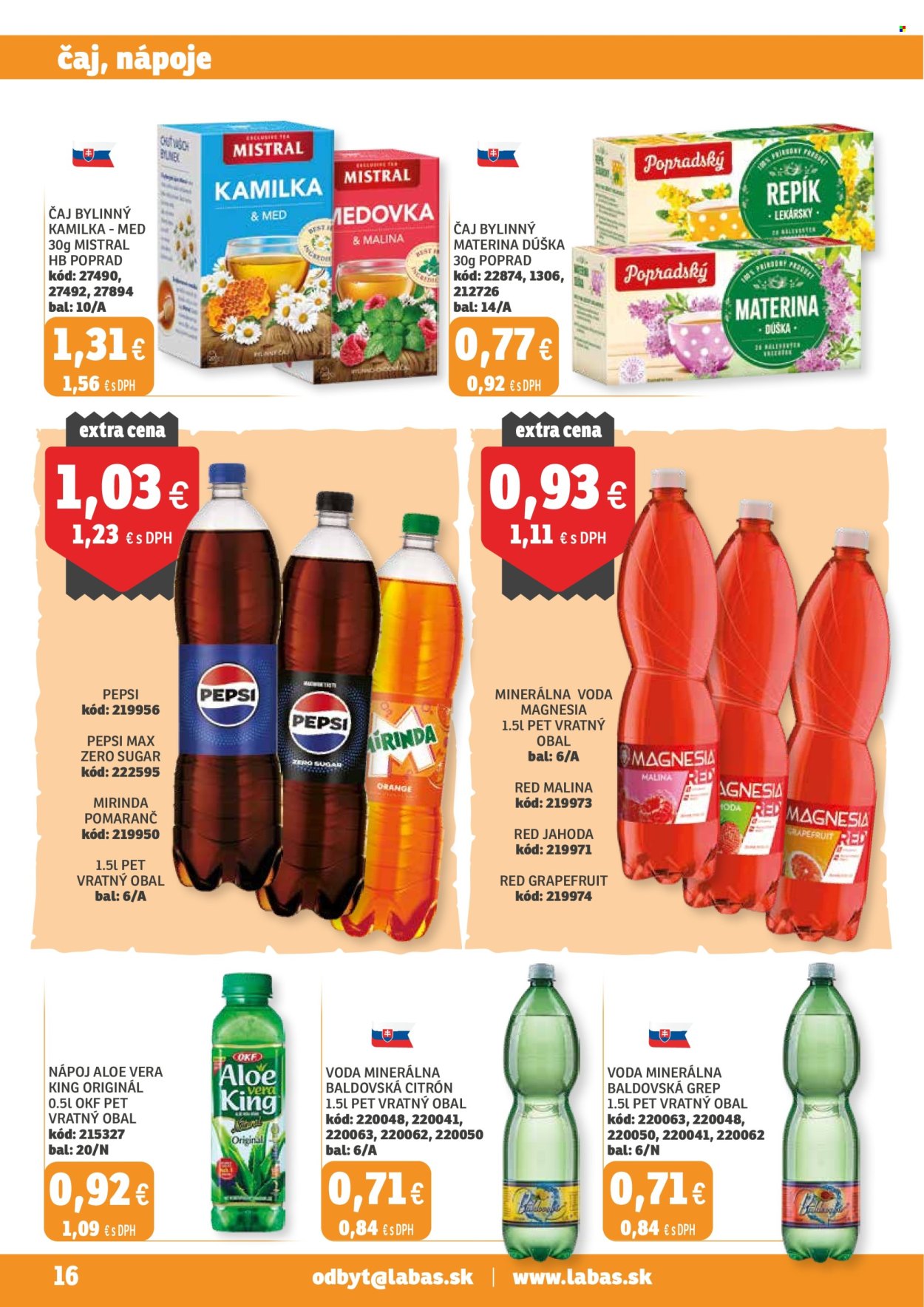 Leták Labaš - 24.1.2025 - 6.2.2025. Strana 16