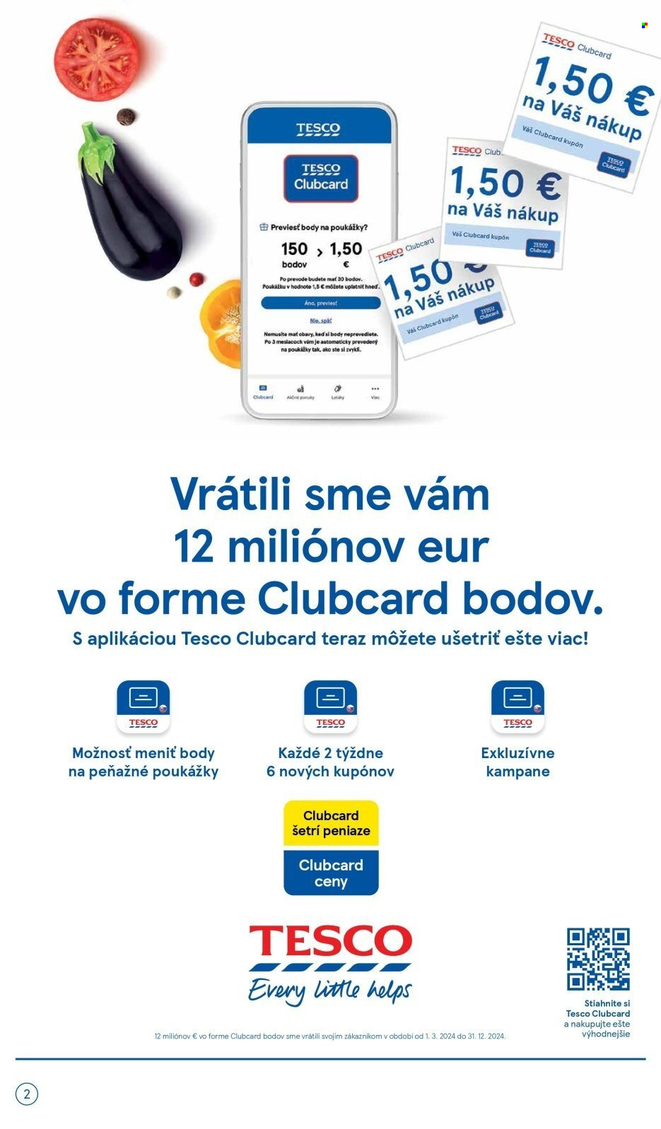 Leták TESCO - 29.1.2025 - 4.2.2025. Strana 2