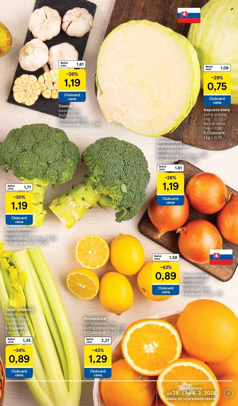 Leták TESCO - 29.1.2025 - 4.2.2025. Strana 5