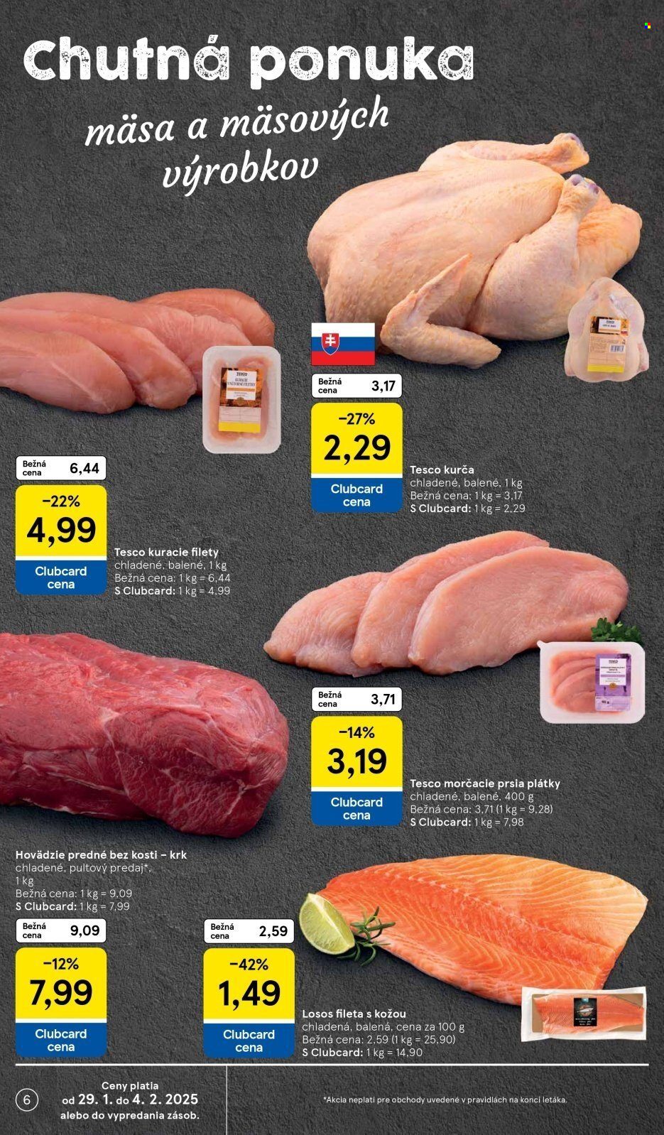 Leták TESCO - 29.1.2025 - 4.2.2025. Strana 6