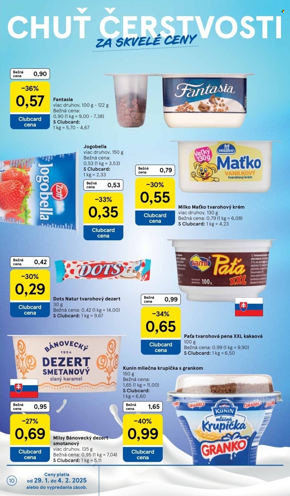 Leták TESCO - 29.1.2025 - 4.2.2025. Strana 10