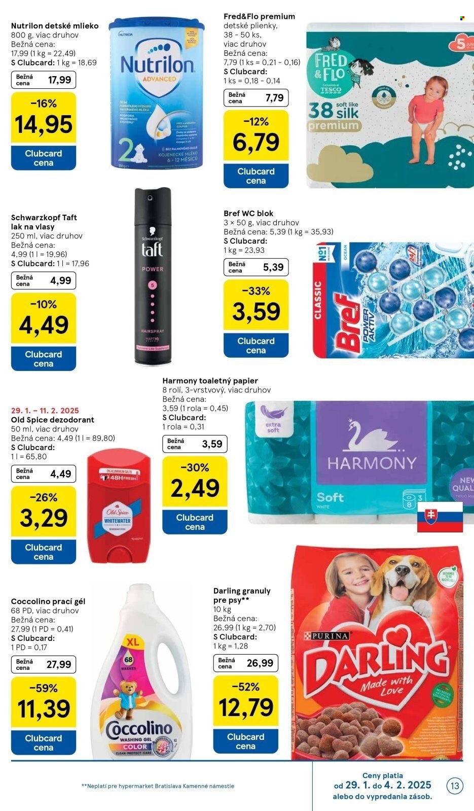 Leták TESCO - 29.1.2025 - 4.2.2025. Strana 13