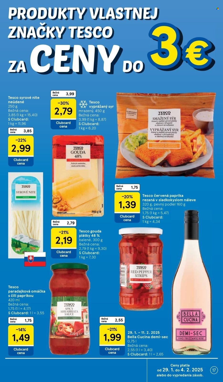 Leták TESCO - 29.1.2025 - 4.2.2025. Strana 17