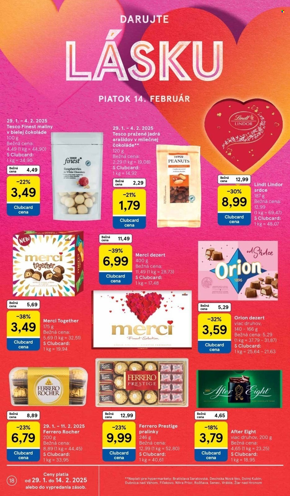 Leták TESCO - 29.1.2025 - 4.2.2025. Strana 18