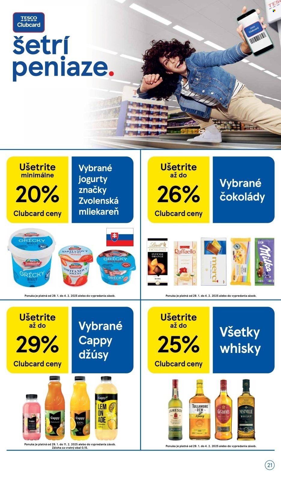 Leták TESCO - 29.1.2025 - 4.2.2025. Strana 21