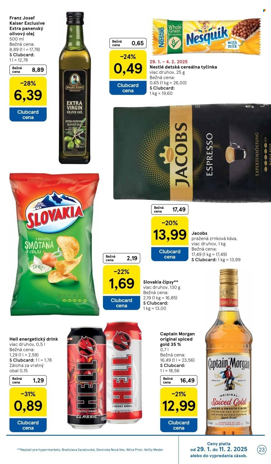 Leták TESCO - 29.1.2025 - 4.2.2025. Strana 23