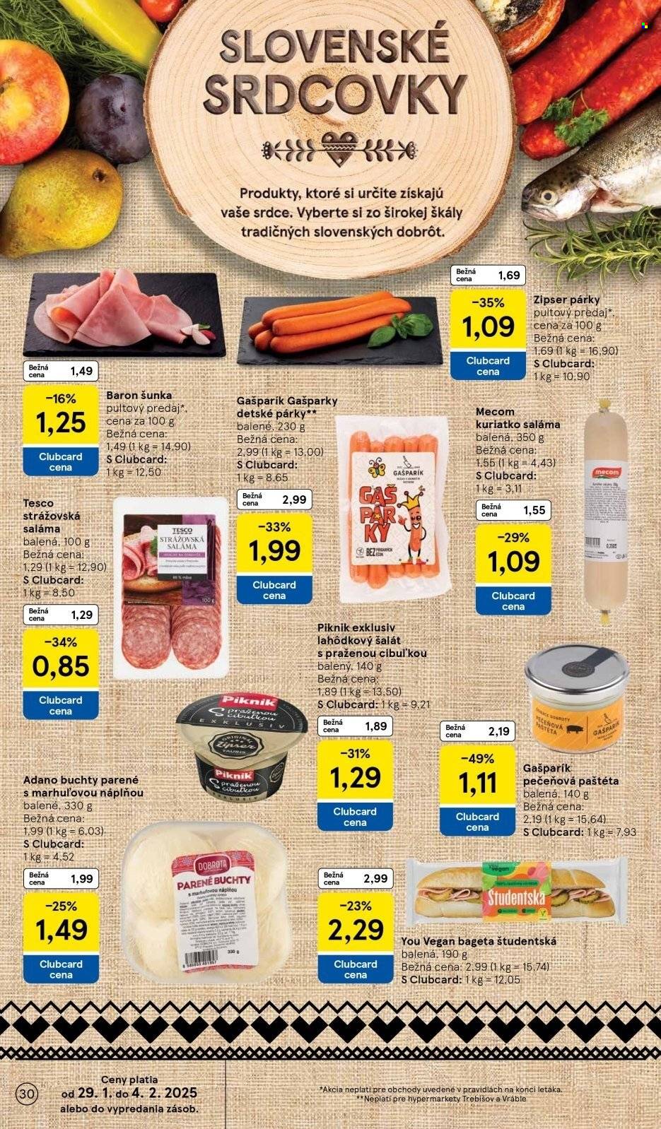 Leták TESCO - 29.1.2025 - 4.2.2025. Strana 30