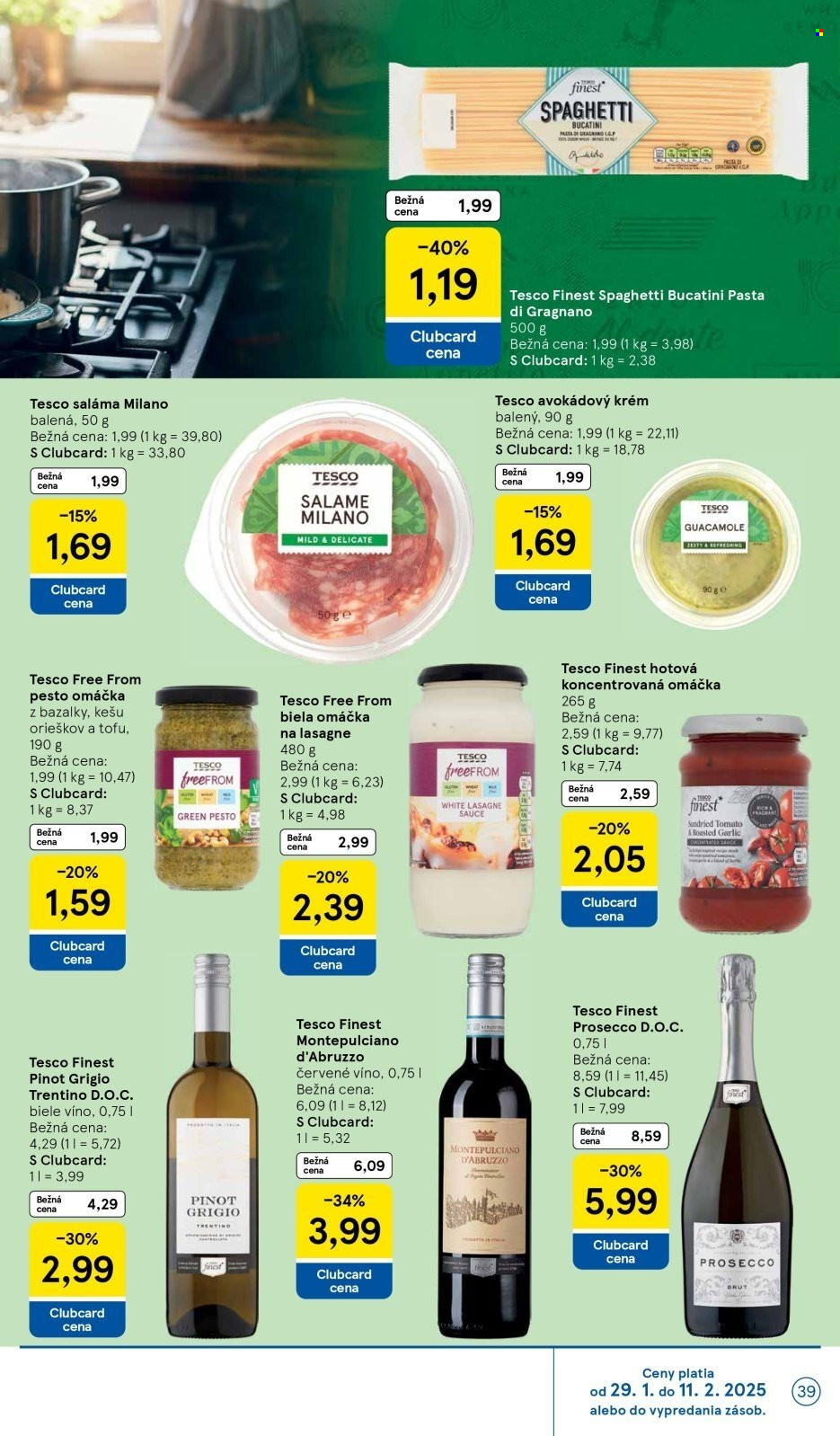 Leták TESCO - 29.1.2025 - 4.2.2025. Strana 39