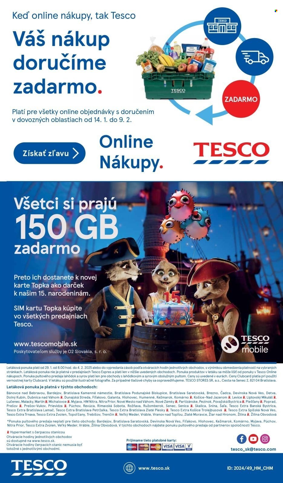 Leták TESCO - 29.1.2025 - 4.2.2025. Strana 49