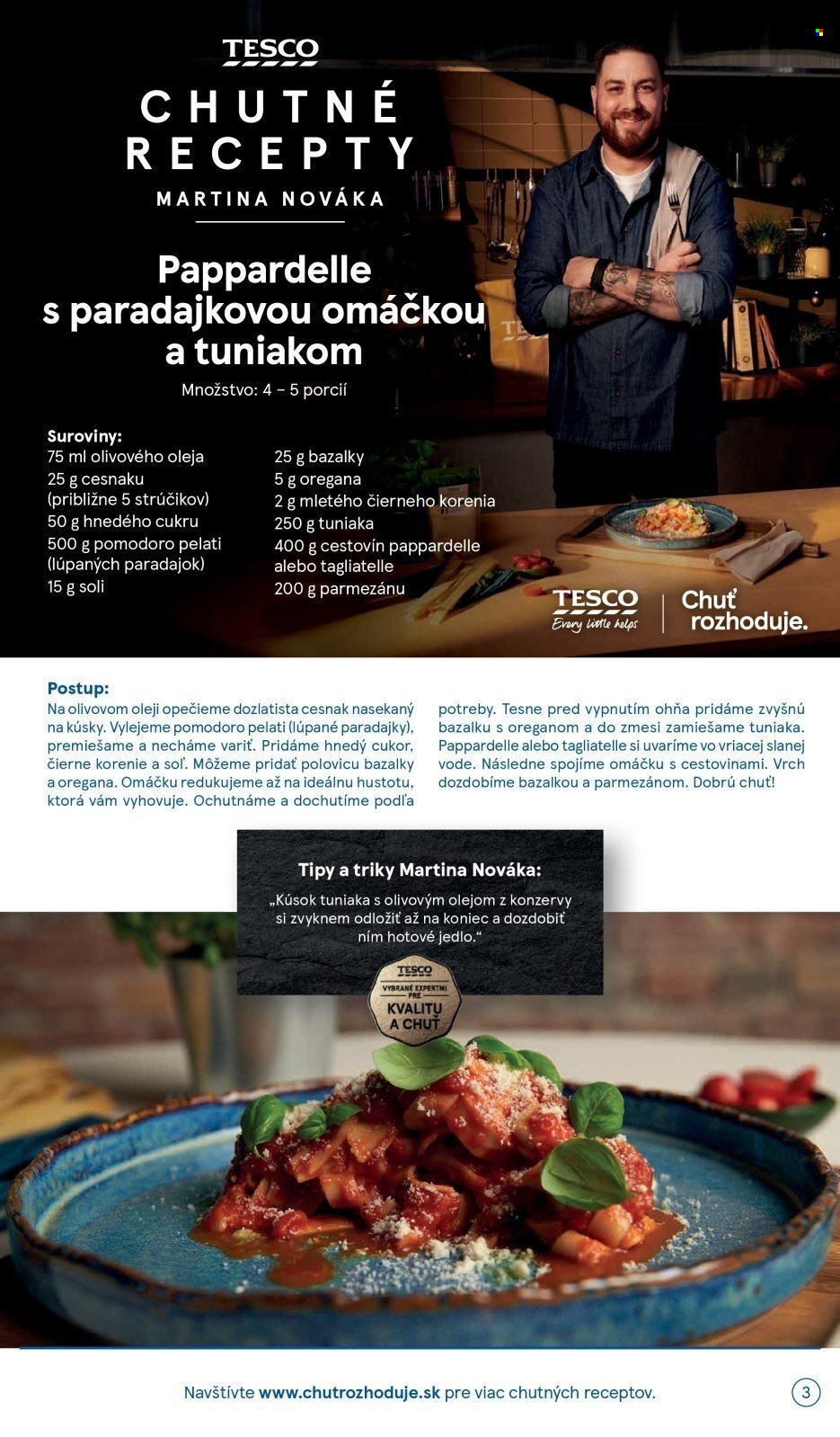 Leták TESCO supermarket - 29.1.2025 - 4.2.2025. Strana 3