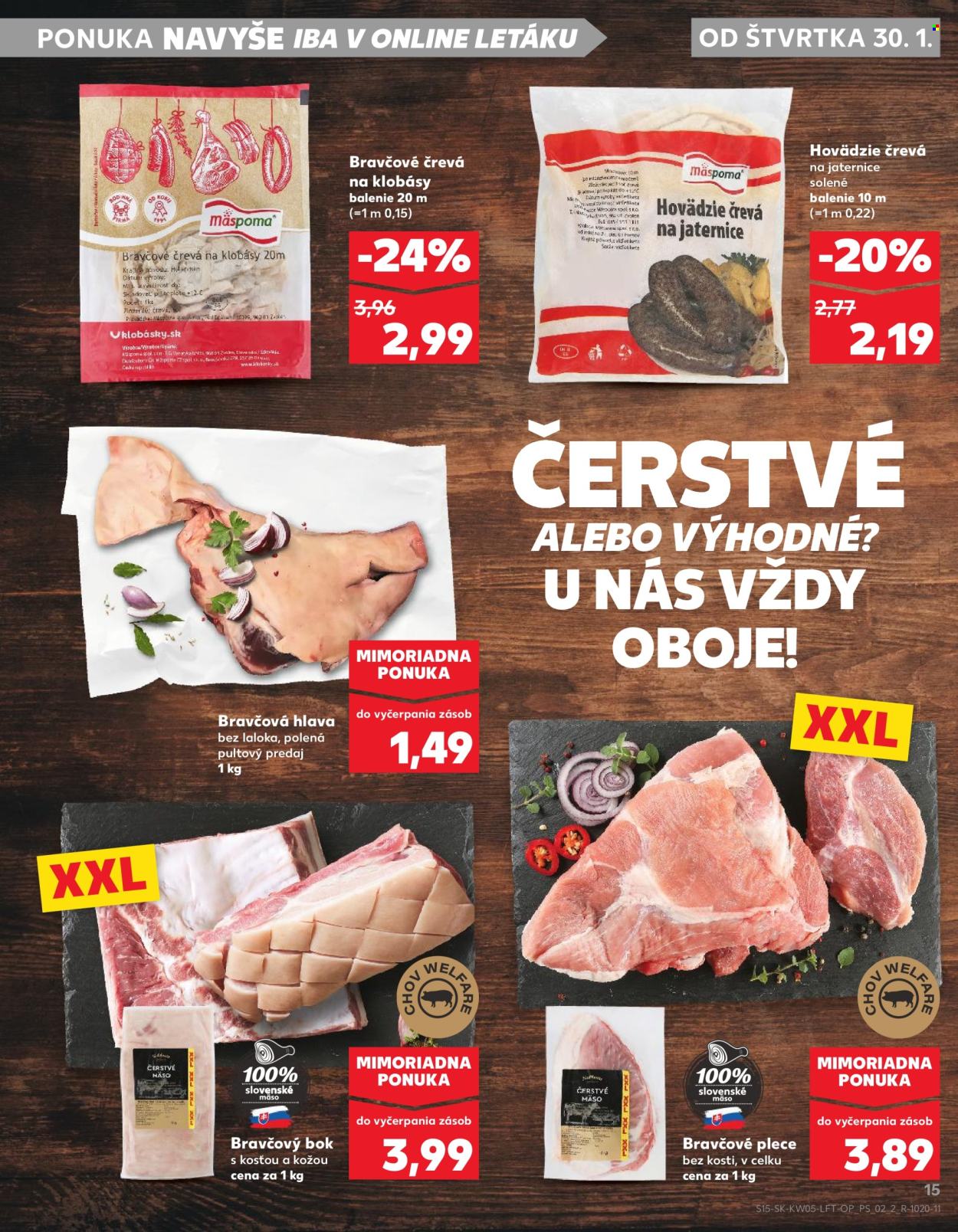 Leták Kaufland - 30.1.2025 - 5.2.2025. Strana 15