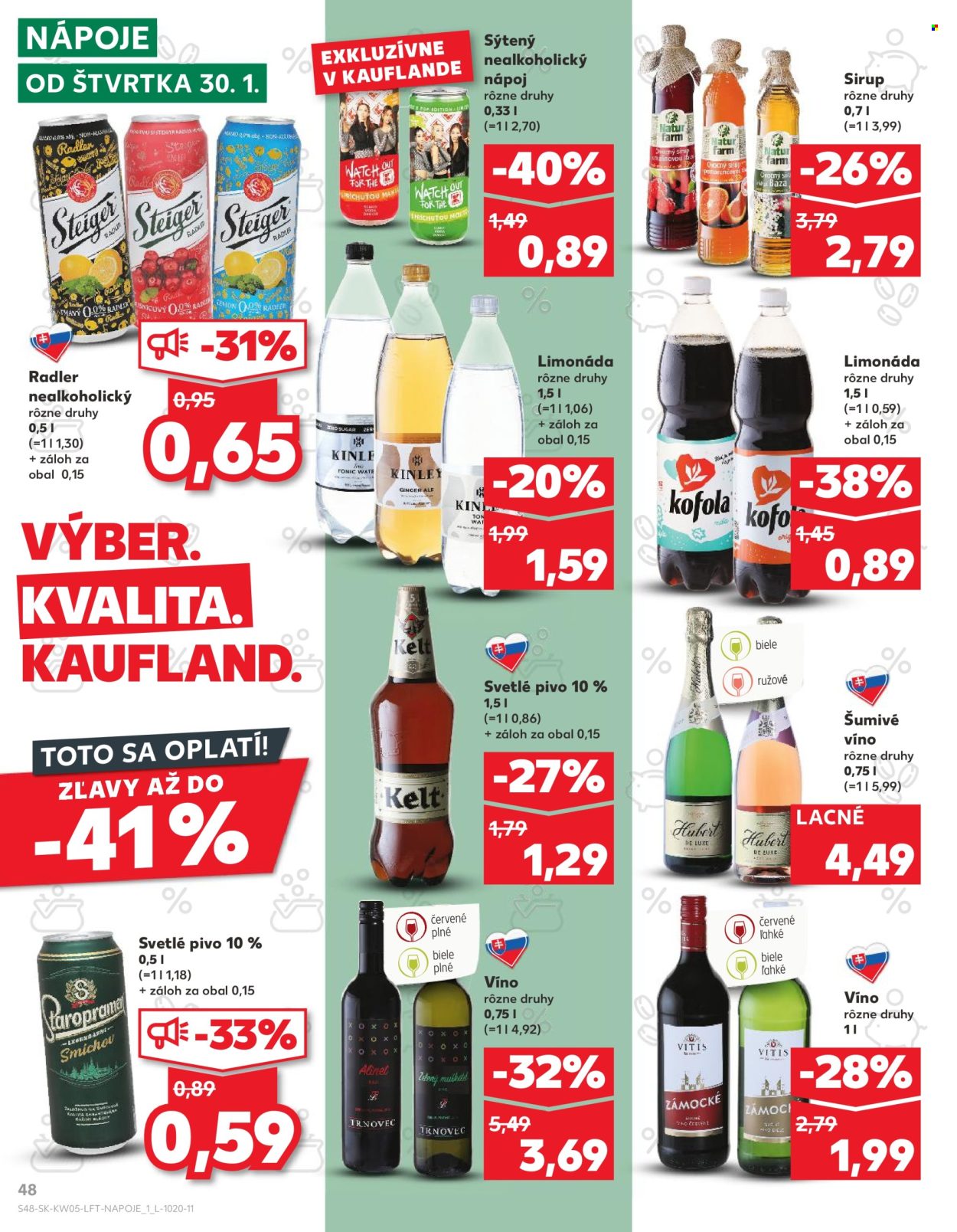 Leták Kaufland - 30.1.2025 - 5.2.2025. Strana 48