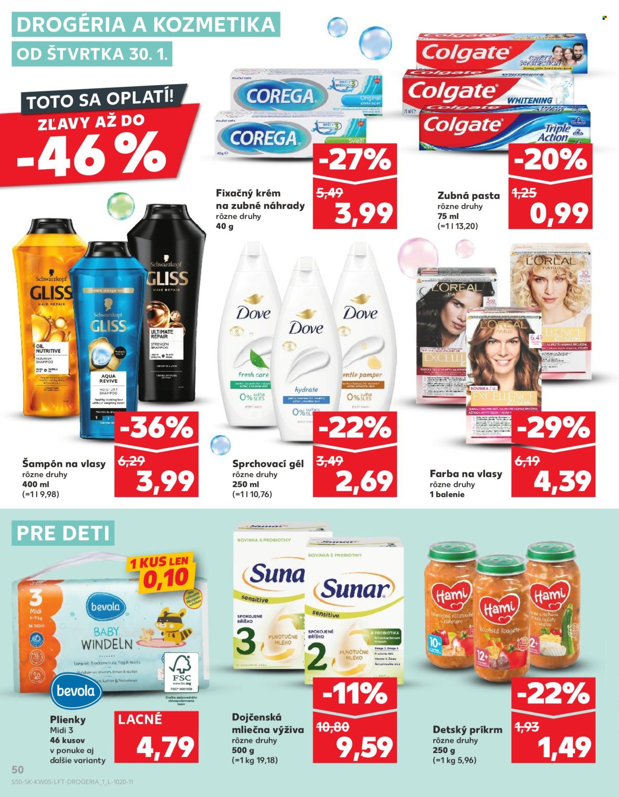 Leták Kaufland - 30.1.2025 - 5.2.2025. Strana 50