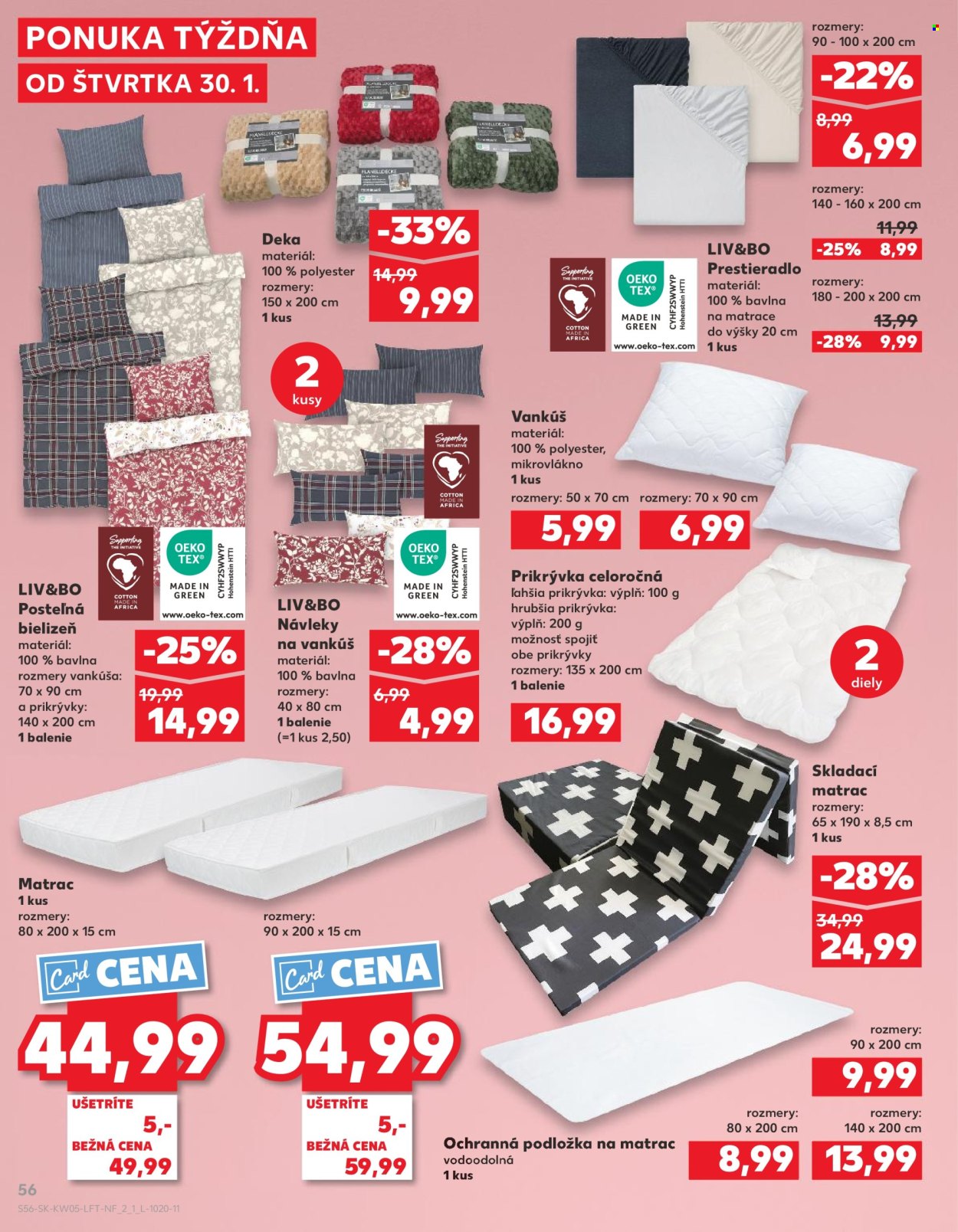 Leták Kaufland - 30.1.2025 - 5.2.2025. Strana 56
