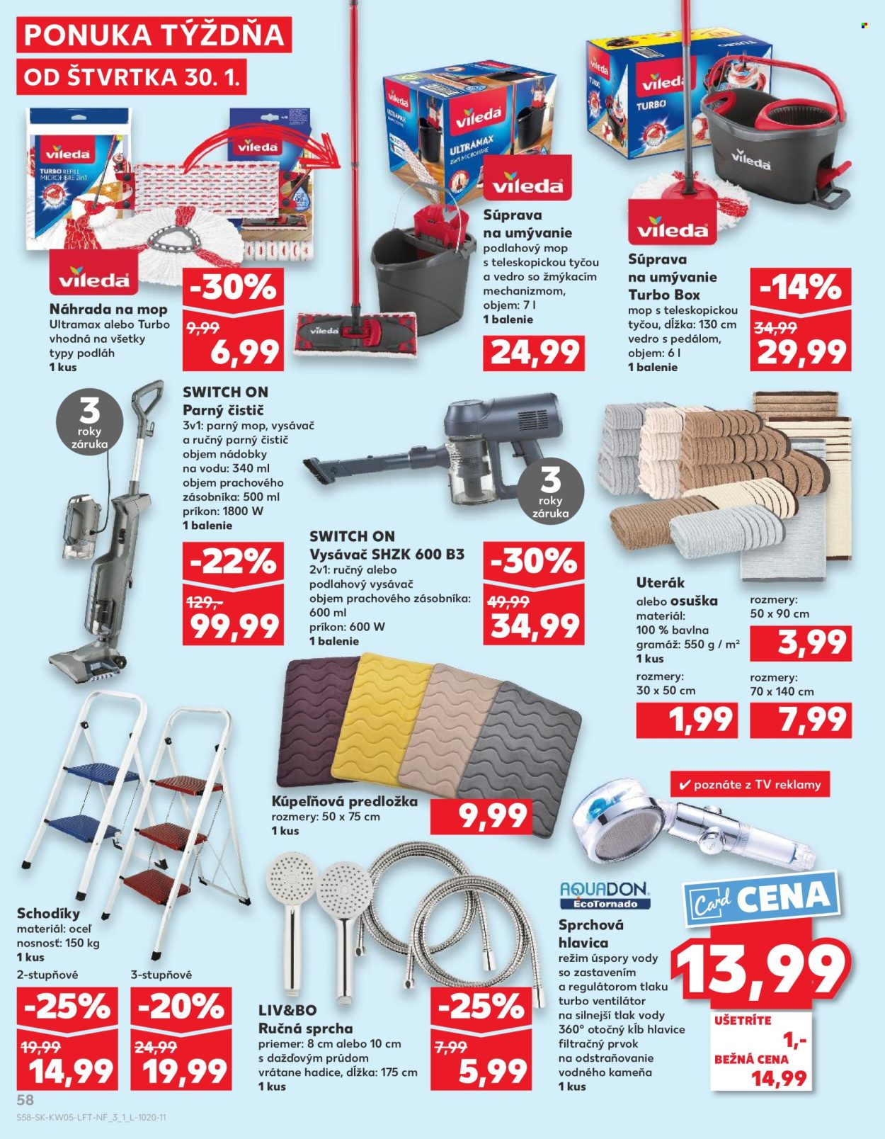 Leták Kaufland - 30.1.2025 - 5.2.2025. Strana 58