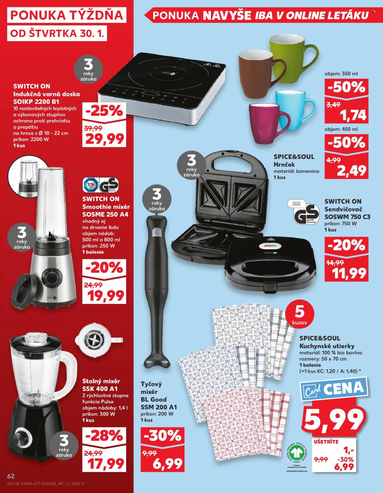 Leták Kaufland - 30.1.2025 - 5.2.2025. Strana 62