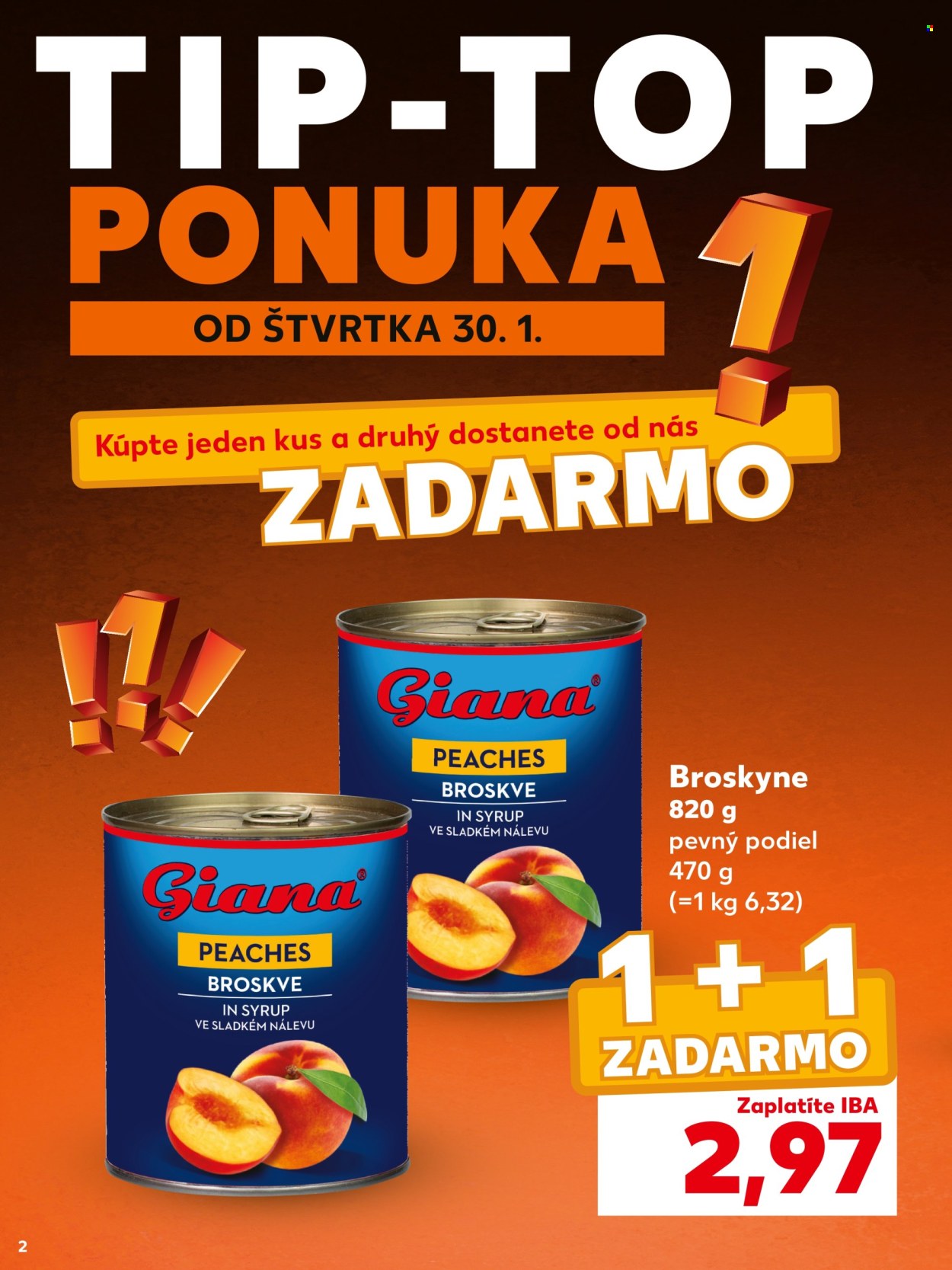 Leták Kaufland - 30.1.2025 - 5.2.2025. Strana 2