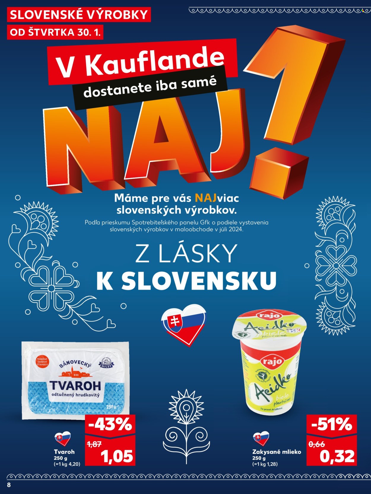 Leták Kaufland - 30.1.2025 - 5.2.2025. Strana 8