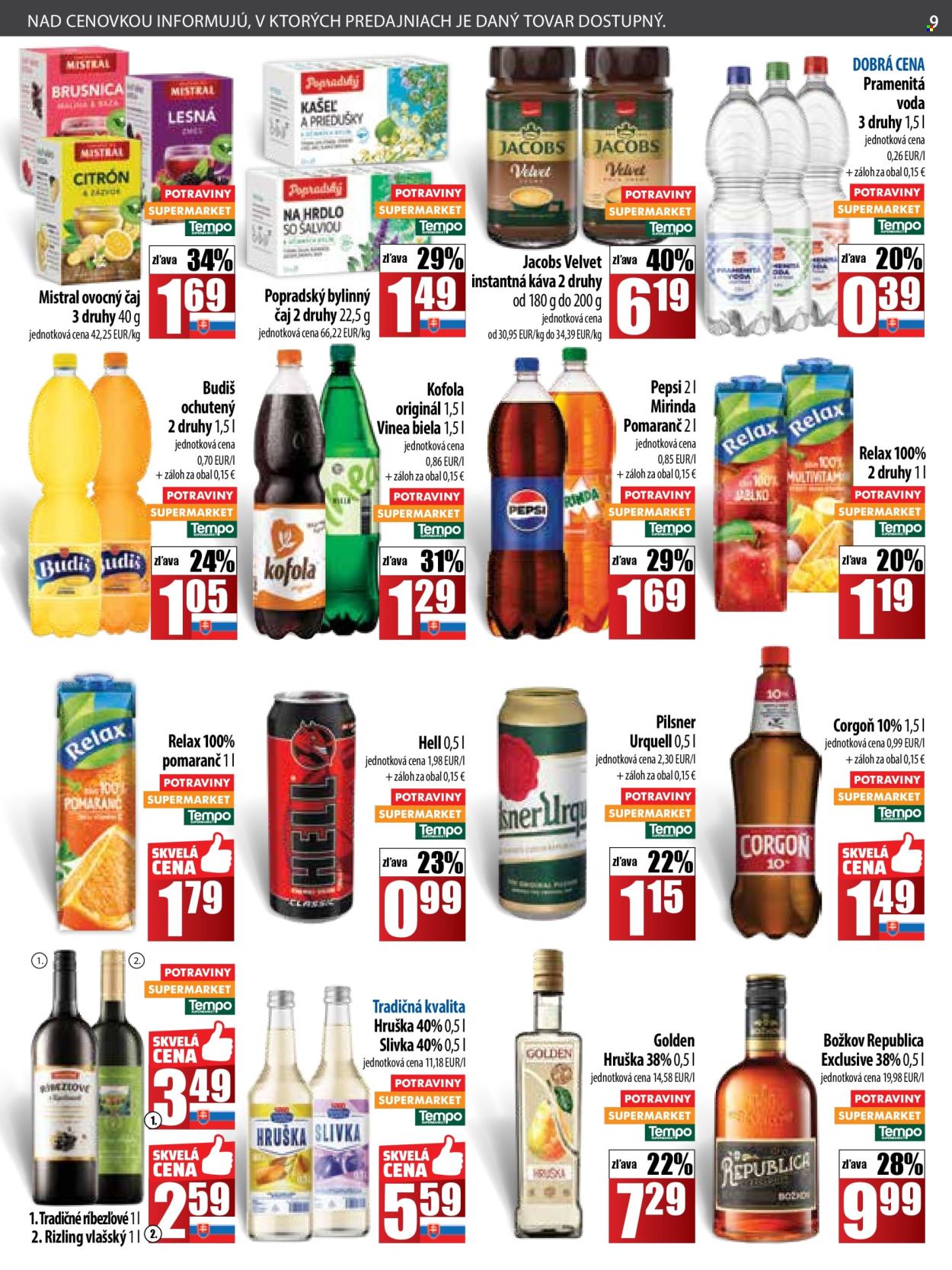Leták COOP Jednota - 30.1.2025 - 5.2.2025. Strana 9
