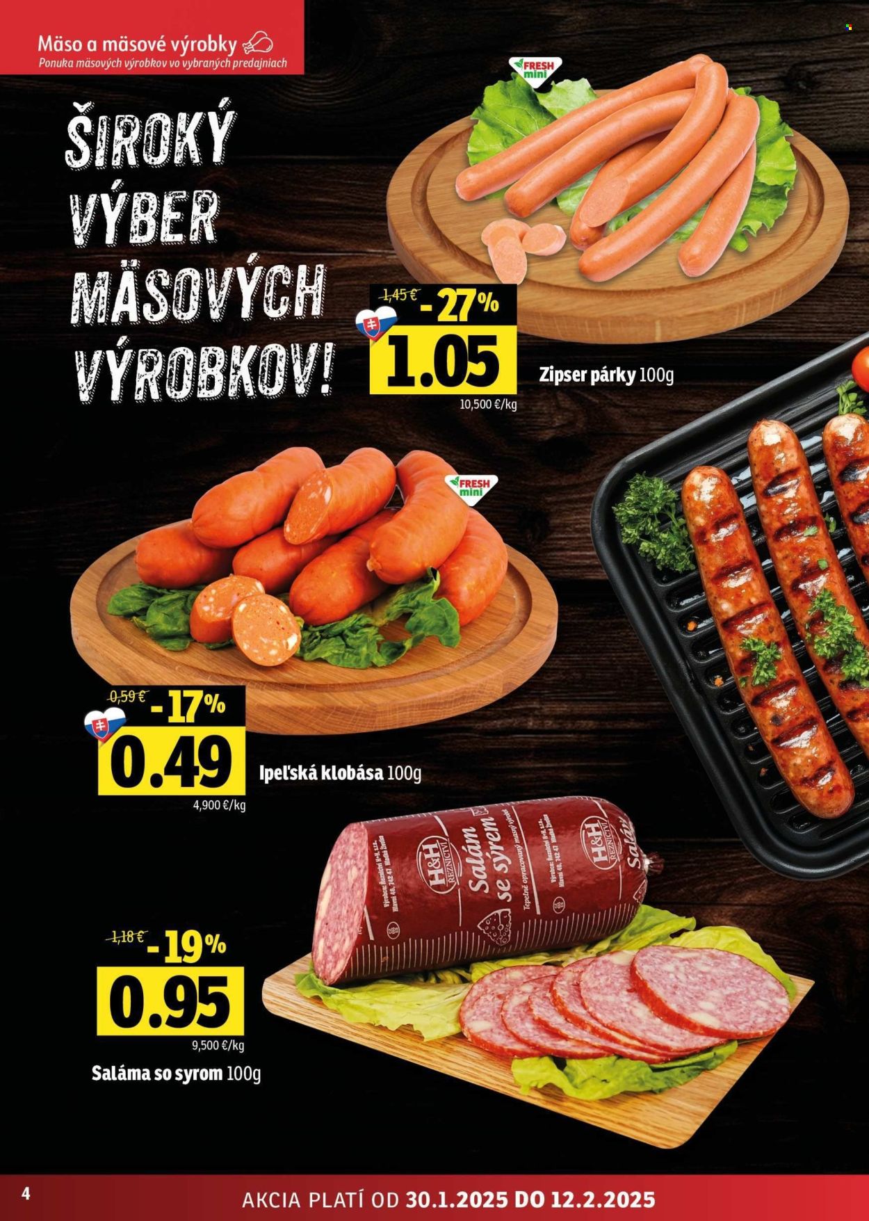 Leták FRESH - 30.1.2025 - 12.2.2025. Strana 4