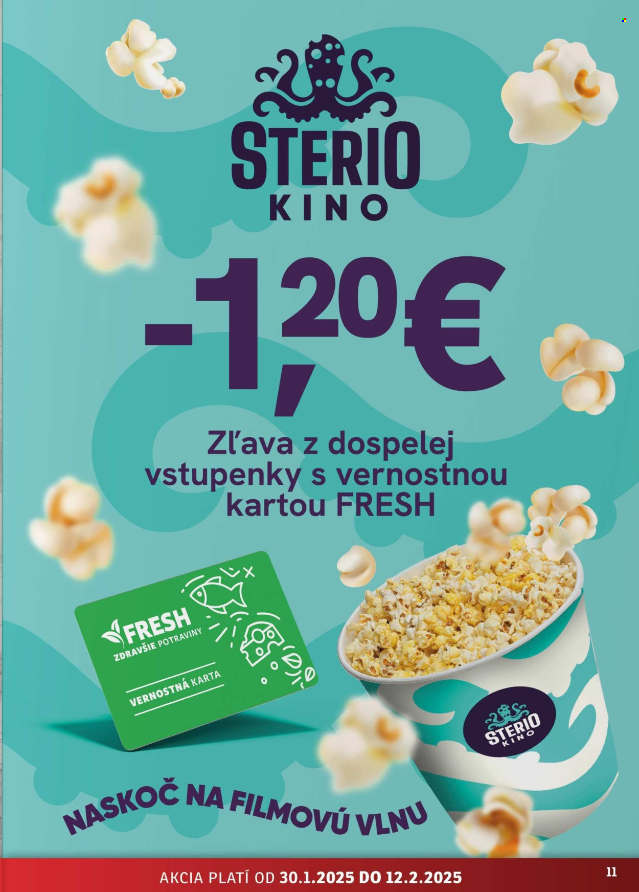 Leták FRESH - 30.1.2025 - 12.2.2025. Strana 11