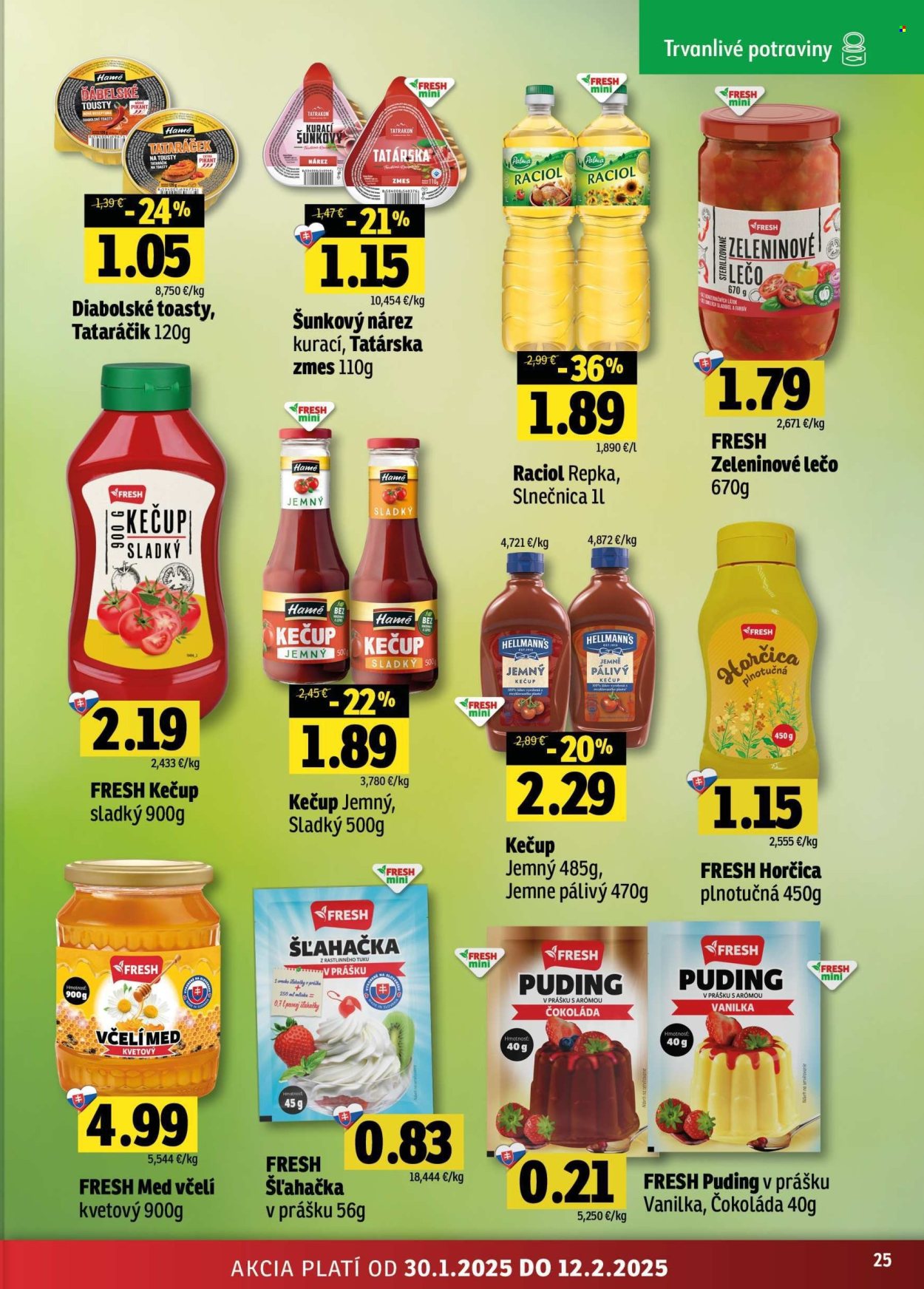 Leták FRESH - 30.1.2025 - 12.2.2025. Strana 25