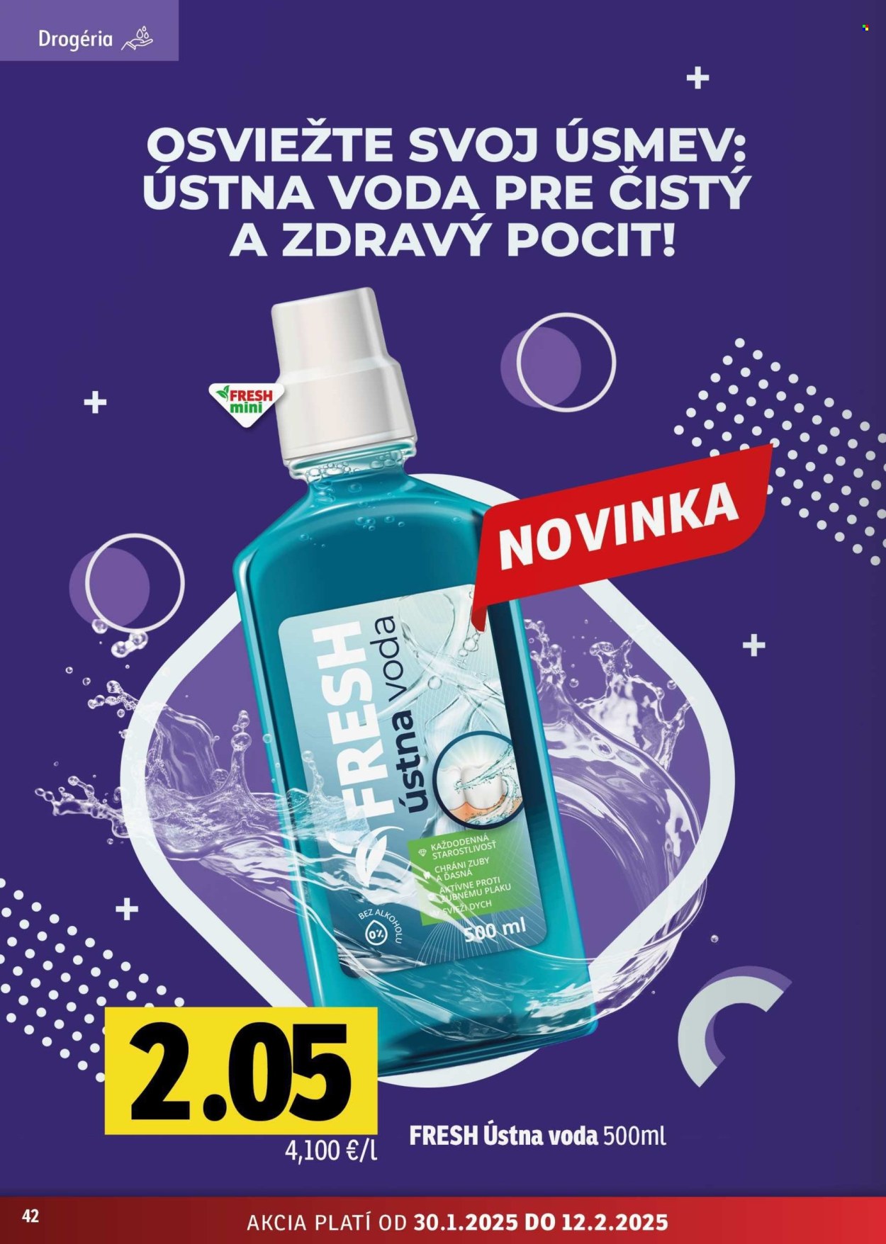 Leták FRESH - 30.1.2025 - 12.2.2025. Strana 42