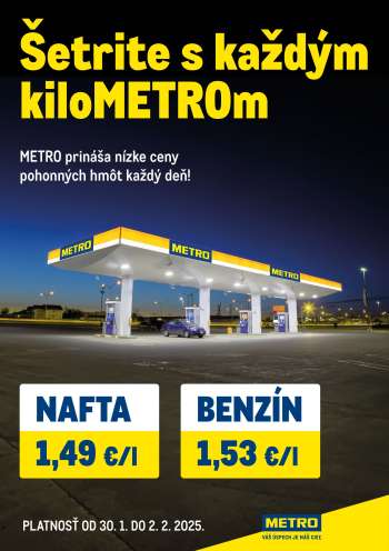 Leták Metro - 30.1.2025 - 2.2.2025.