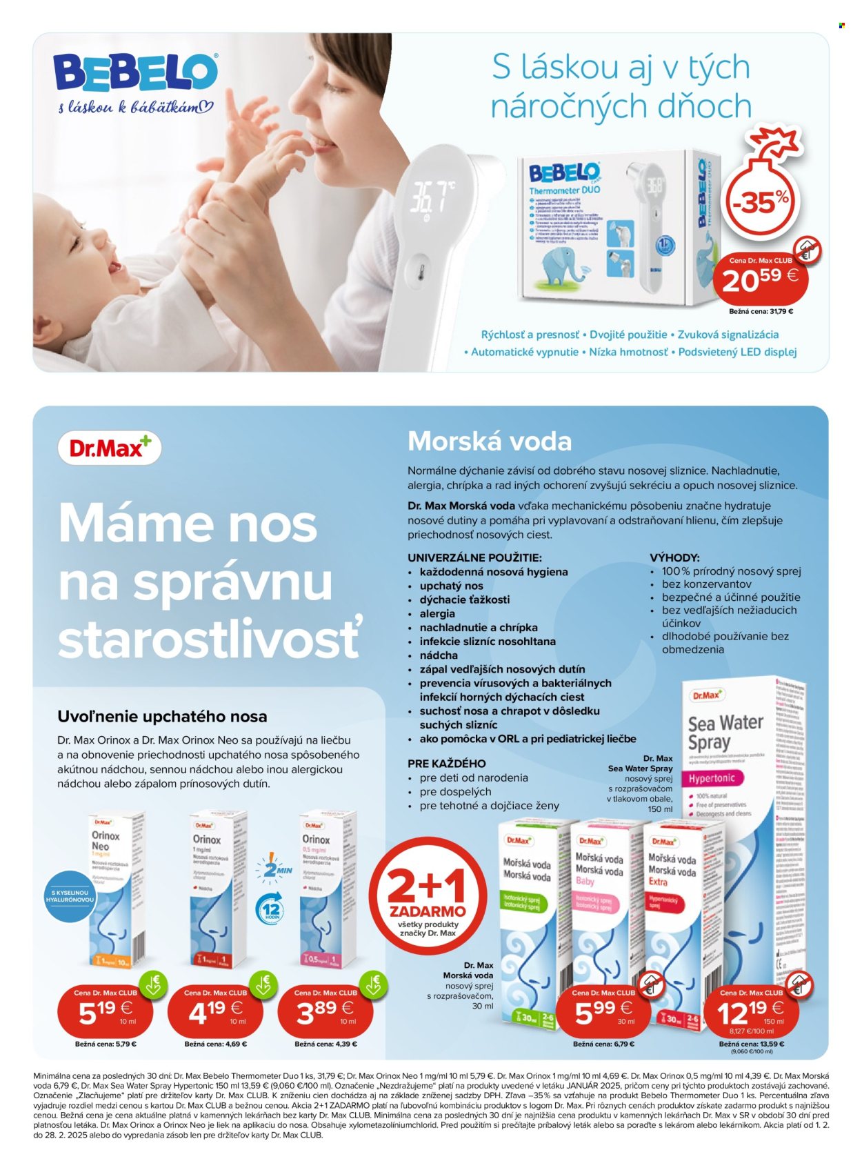 Leták Dr. Max - 1.2.2025 - 28.2.2025. Strana 9