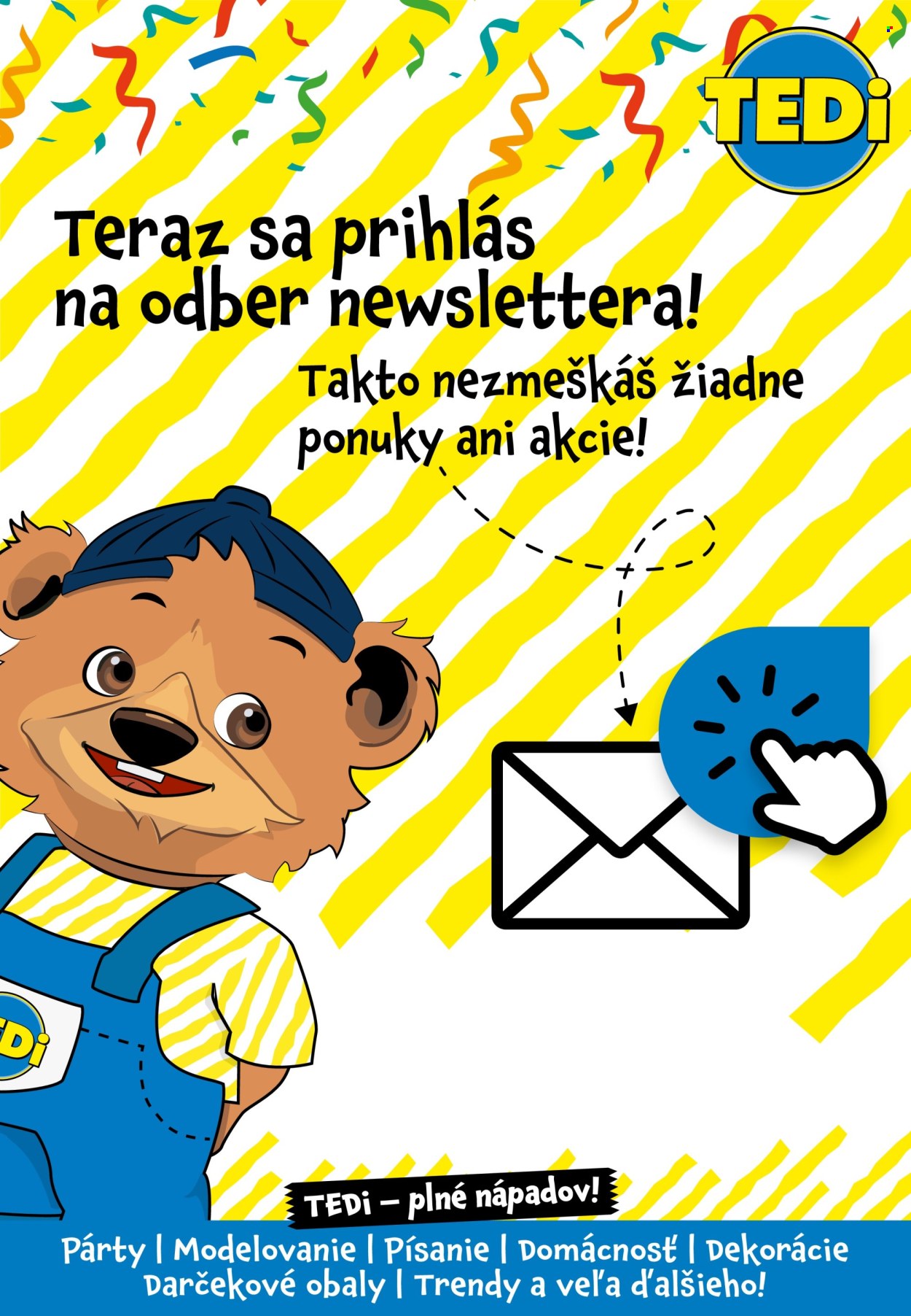 Leták TEDi. Strana 10
