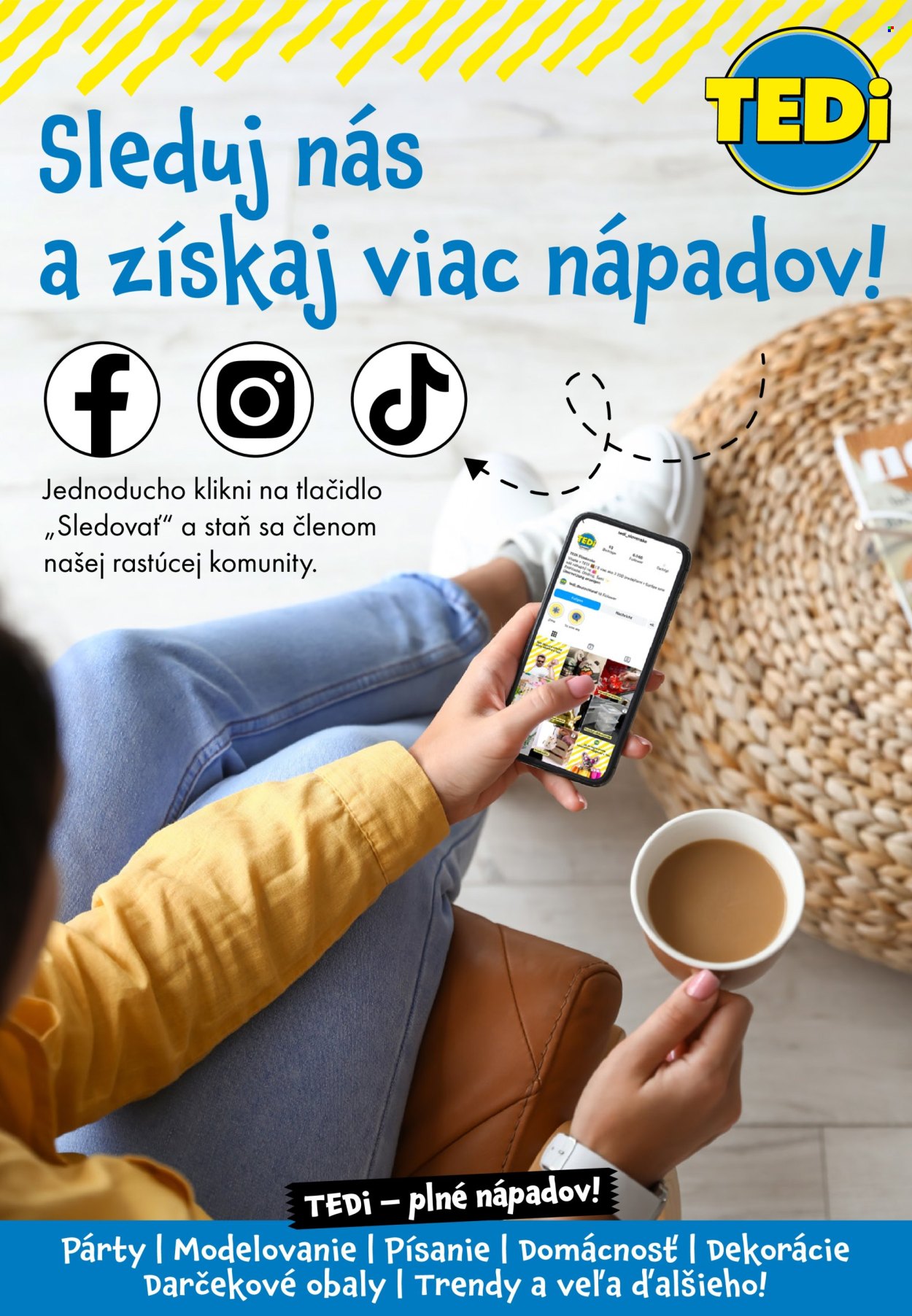 Leták TEDi. Strana 18